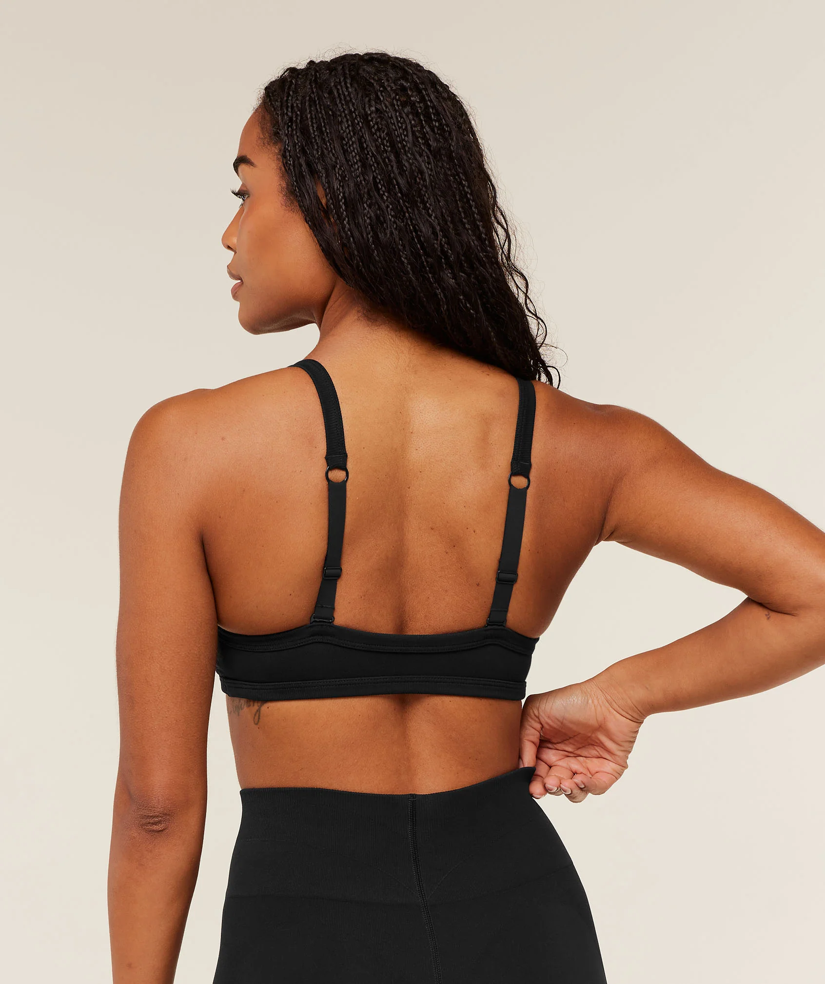 Gymshark Energise Seamless Sports Bra - Black - Image 4