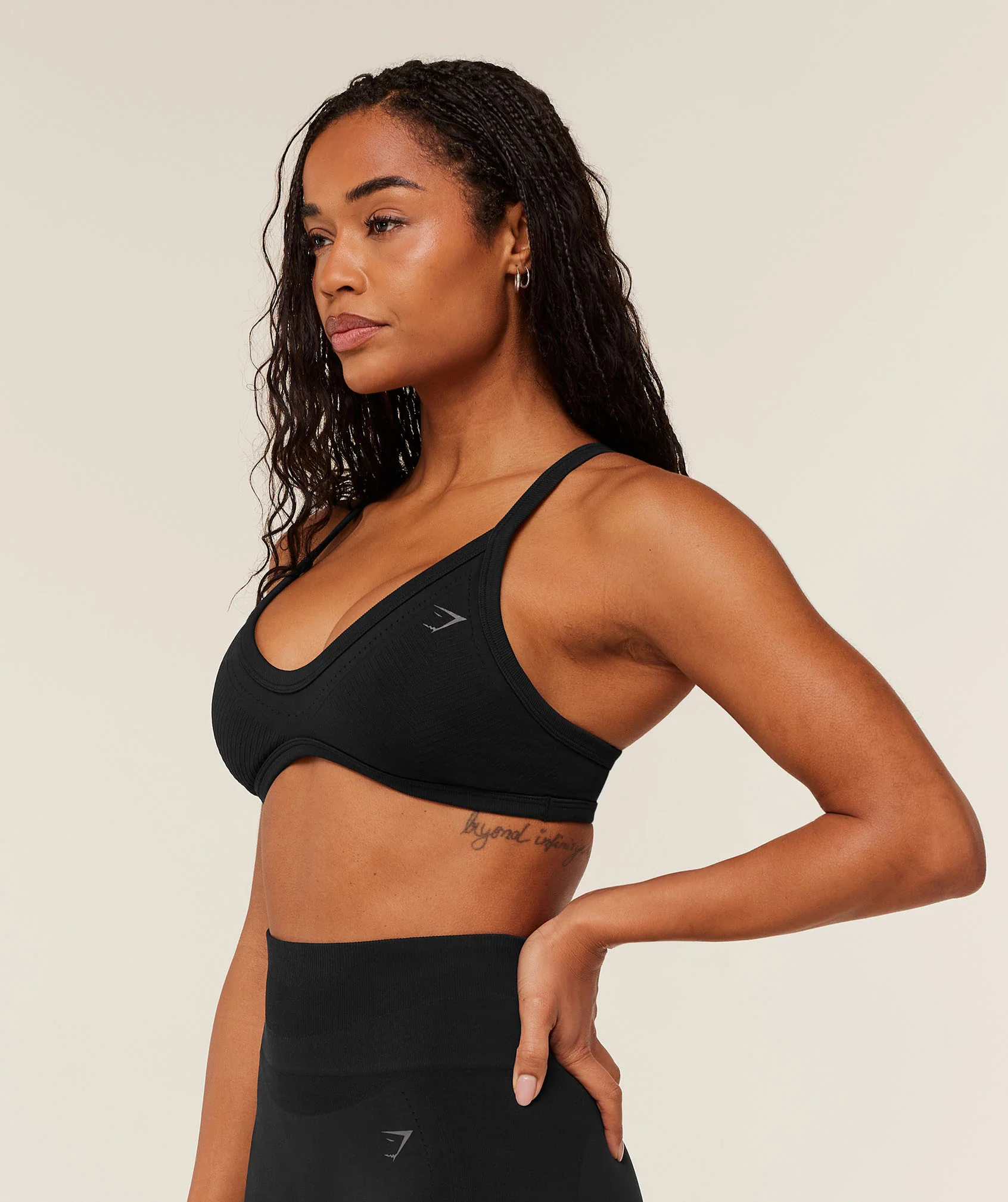 Gymshark Energise Seamless Sports Bra - Black - Image 5