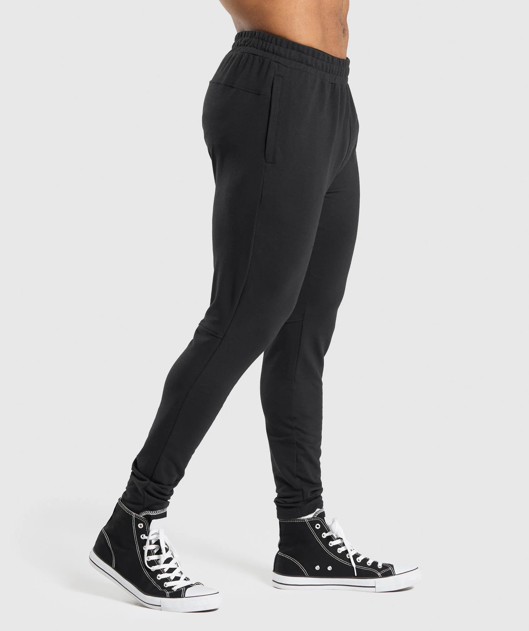 Gymshark Essential Muscle Joggers - Black - Image 3