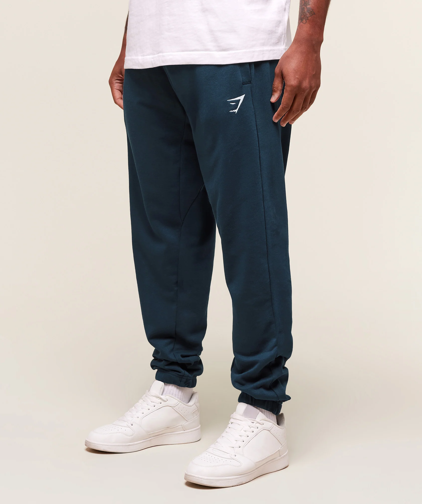 Gymshark Essential Oversized Joggers - Navy - Image 3