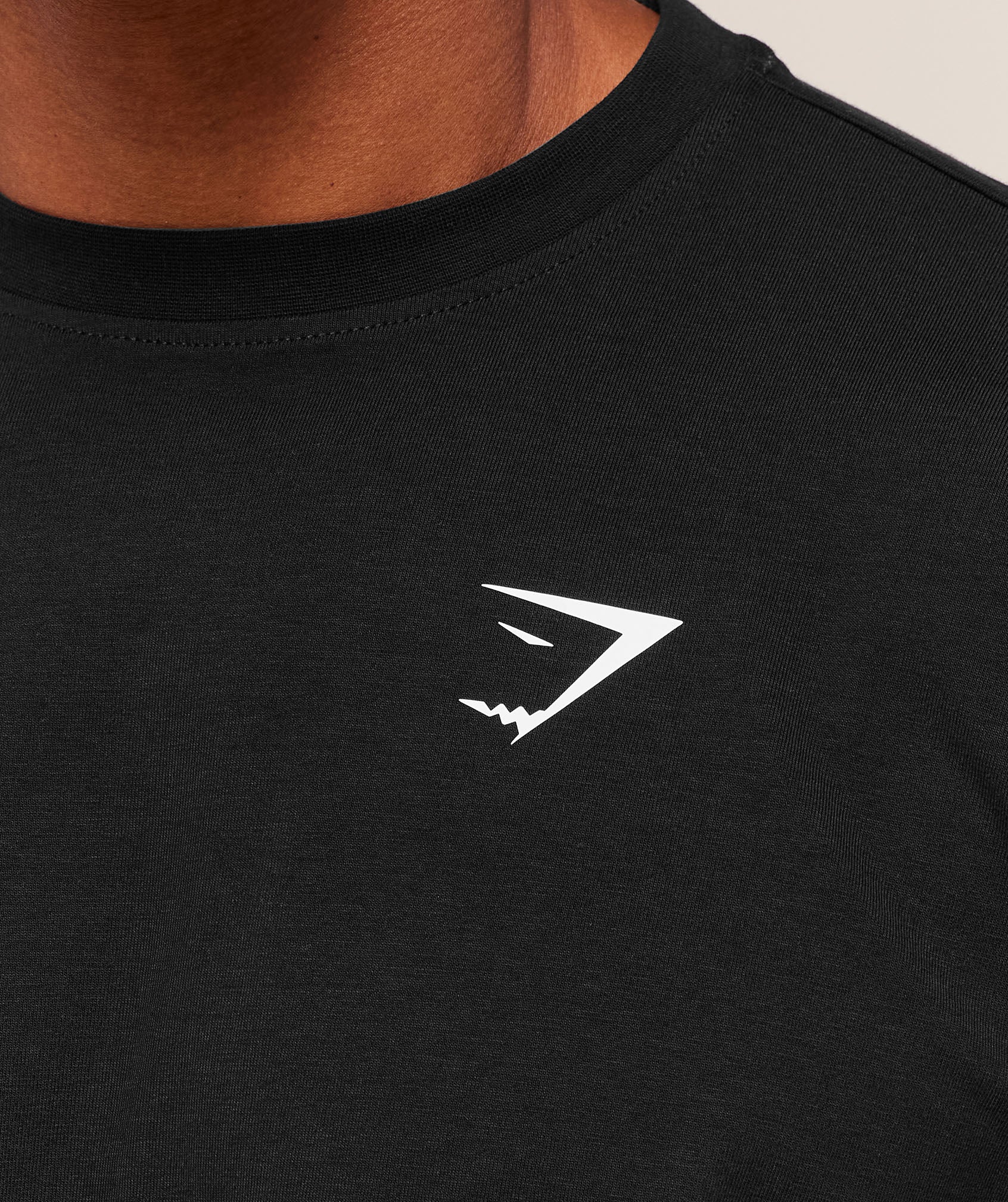 Gymshark Essential Oversized Long Sleeve T-Shirt - Black - Image 5