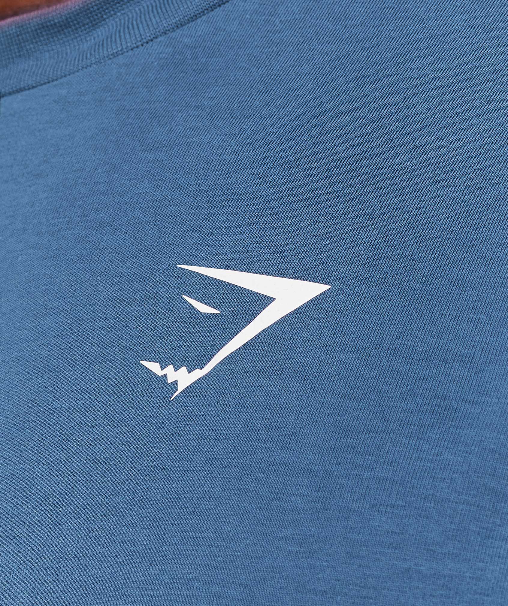 Gymshark Essential Oversized T-Shirt - Compound Blue - Image 5