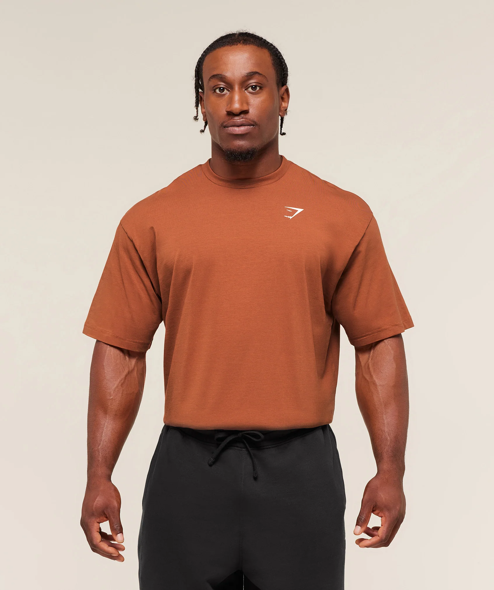 Gymshark Essential Oversized T-Shirt - Spiced Brown - Image 6