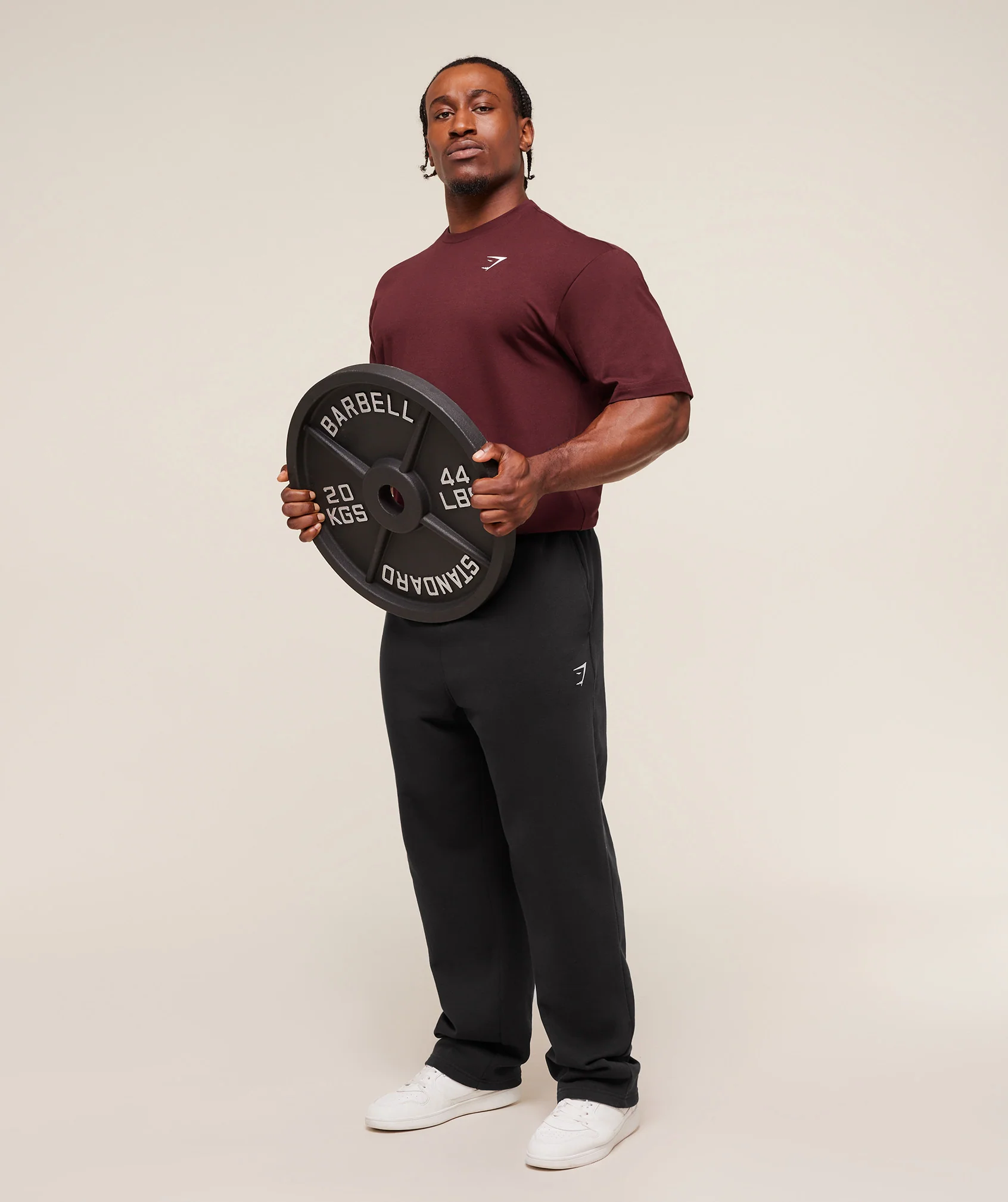 Gymshark Essential Oversized T-Shirt - Rich Maroon - Image 4