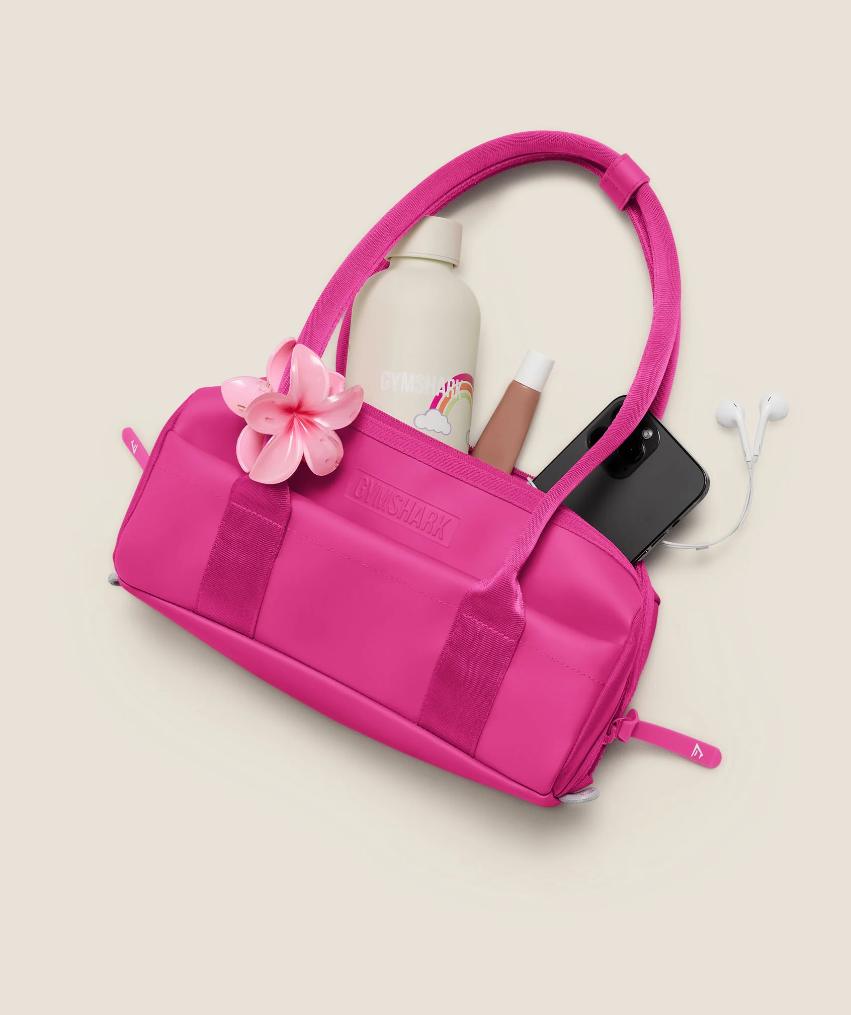 Gymshark Everyday Baguette Bag - Super-Set Pink - Image 2