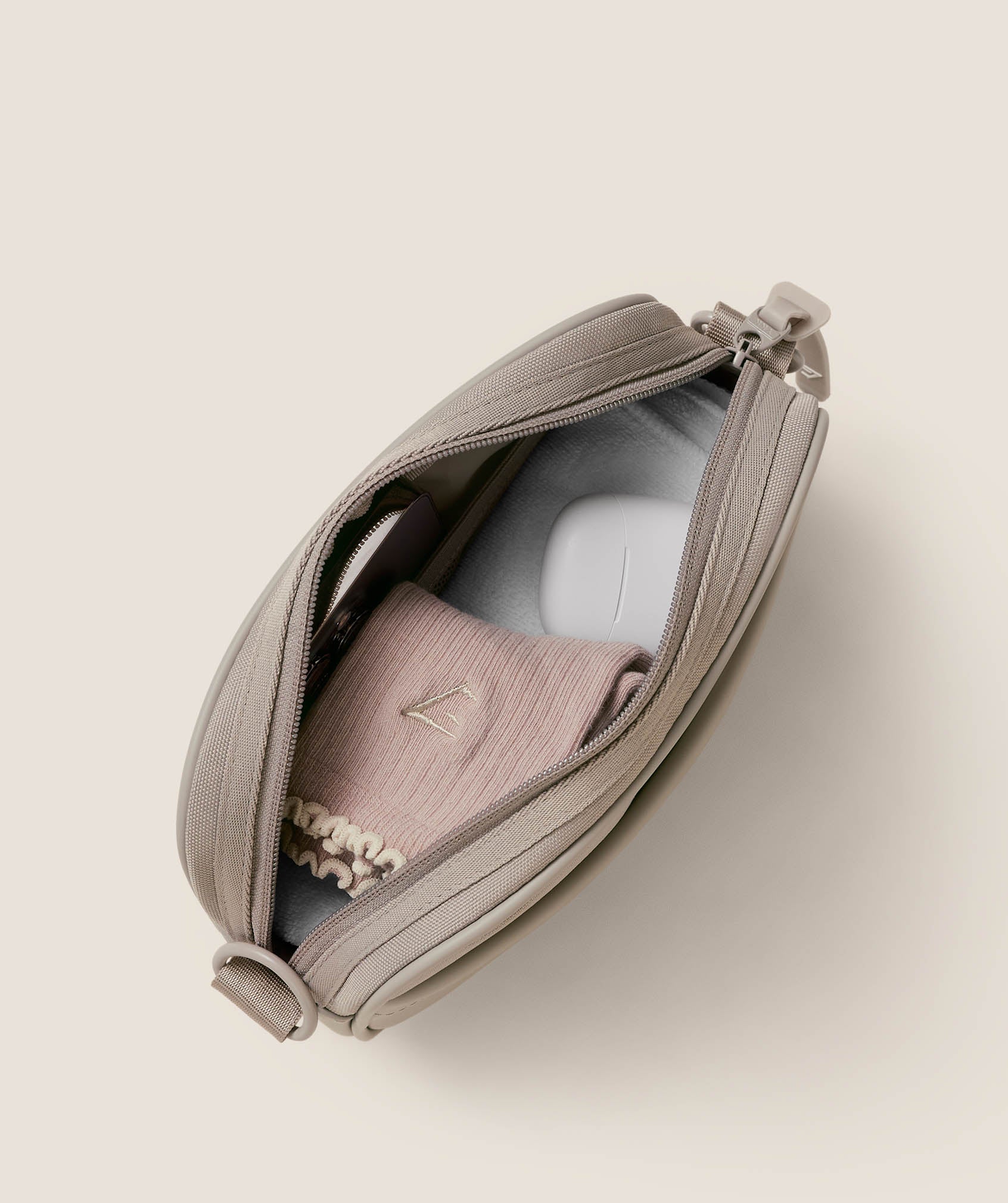 Gymshark Everyday Camera Bag - Mushroom Grey - Image 4