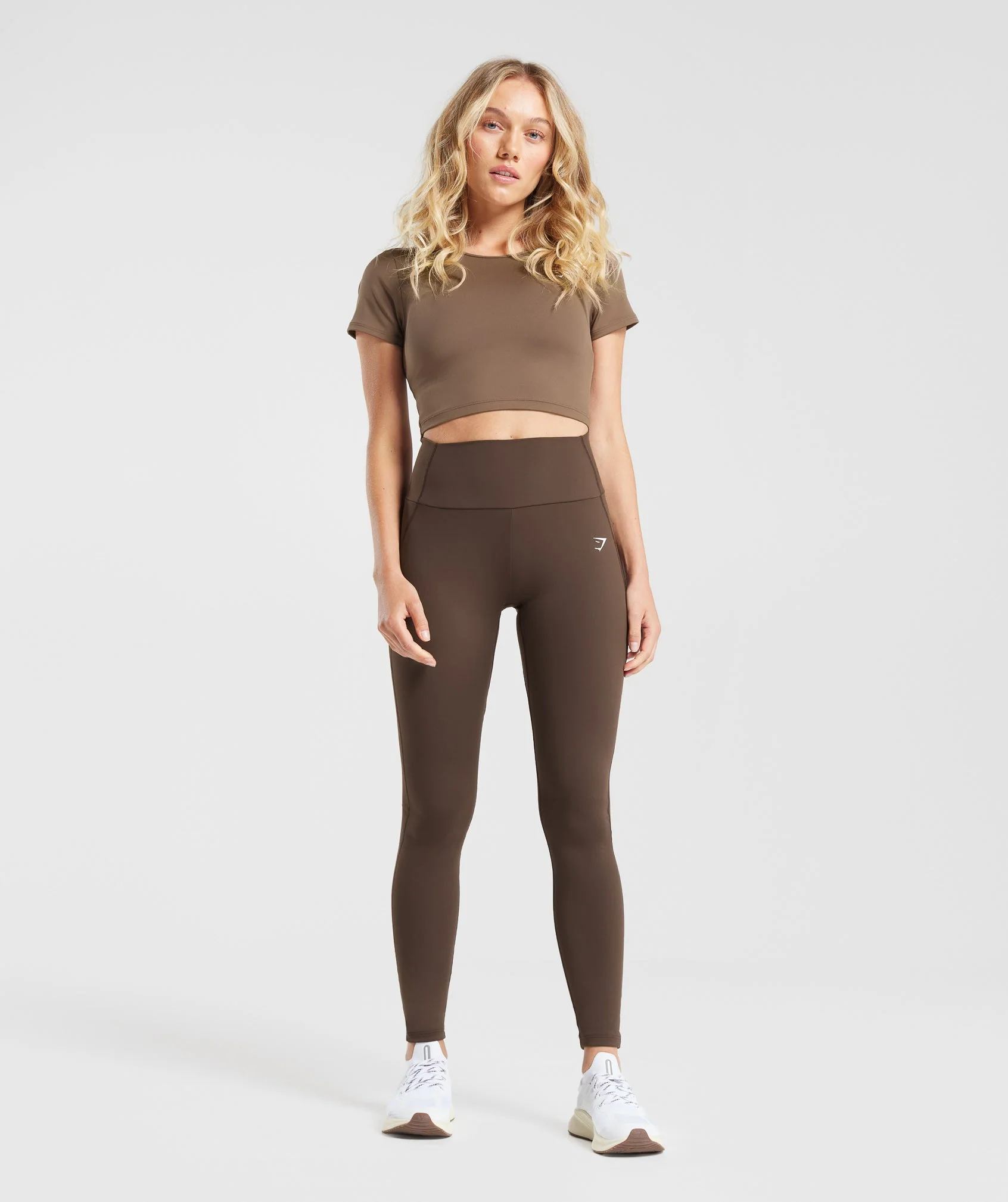 Gymshark Everyday Contour Leggings - Archive Brown - Image 4
