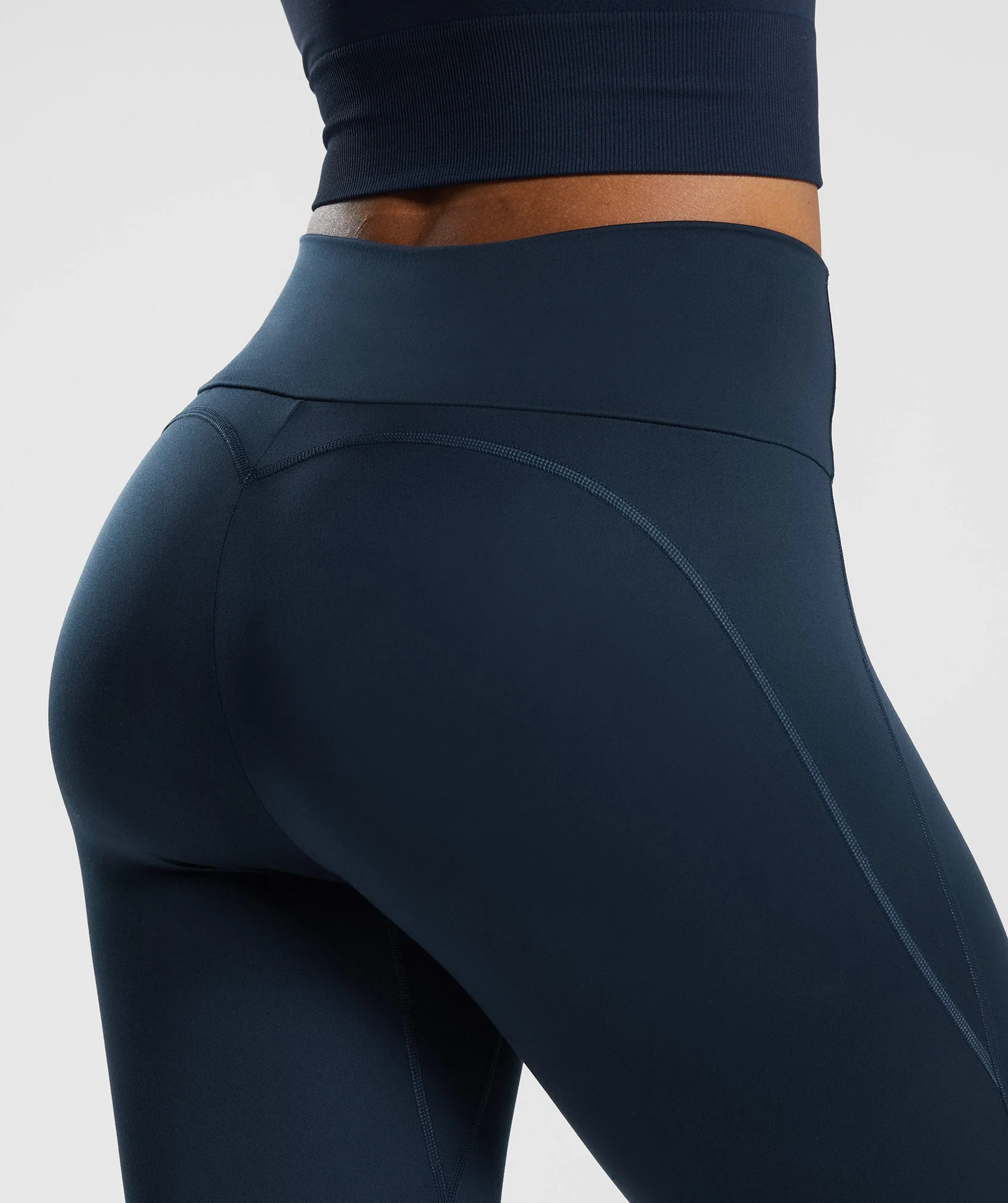 Gymshark Everyday Contour Leggings - Navy - Image 4