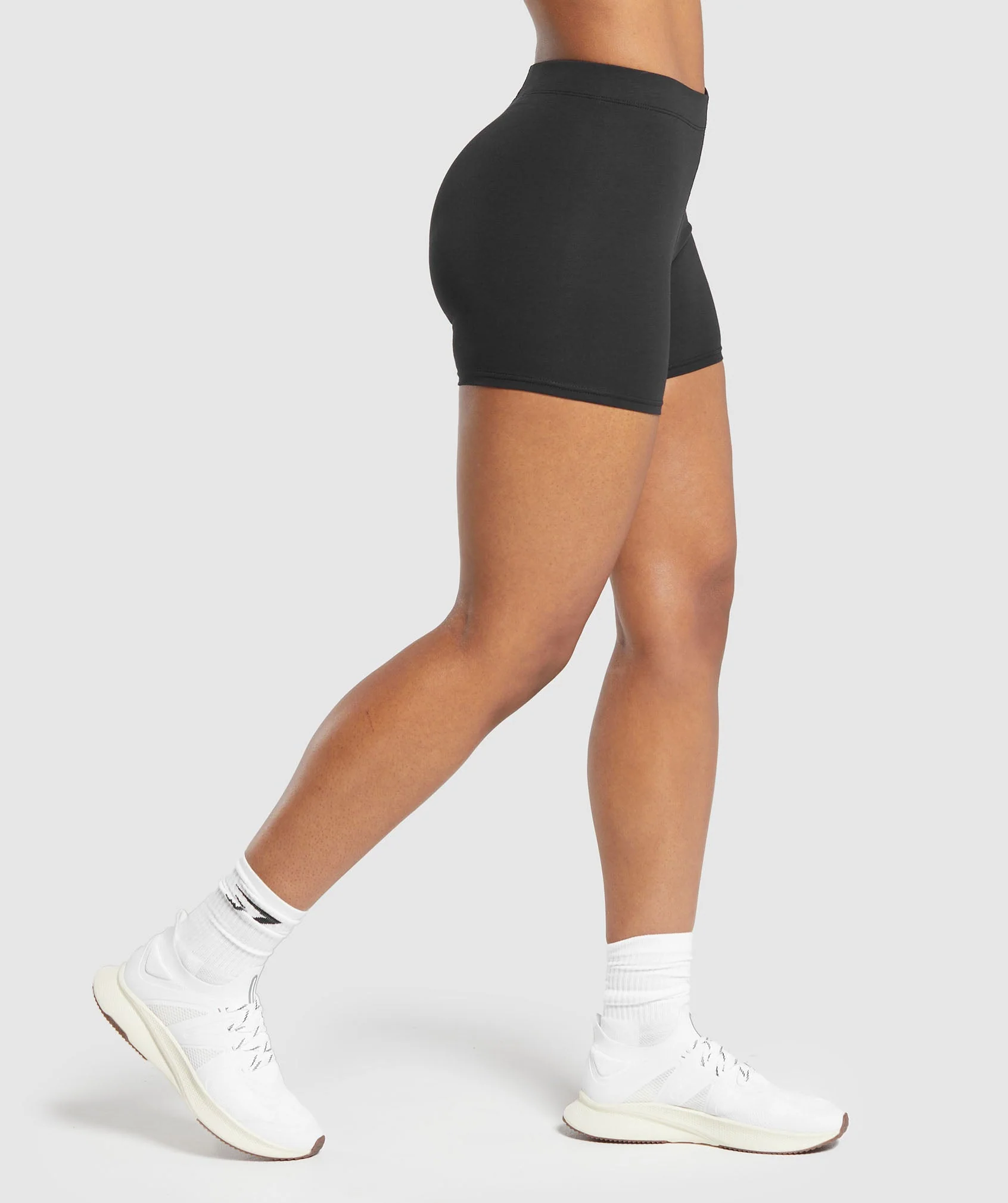 Gymshark Everyday Cotton Shorts - Black - Image 3