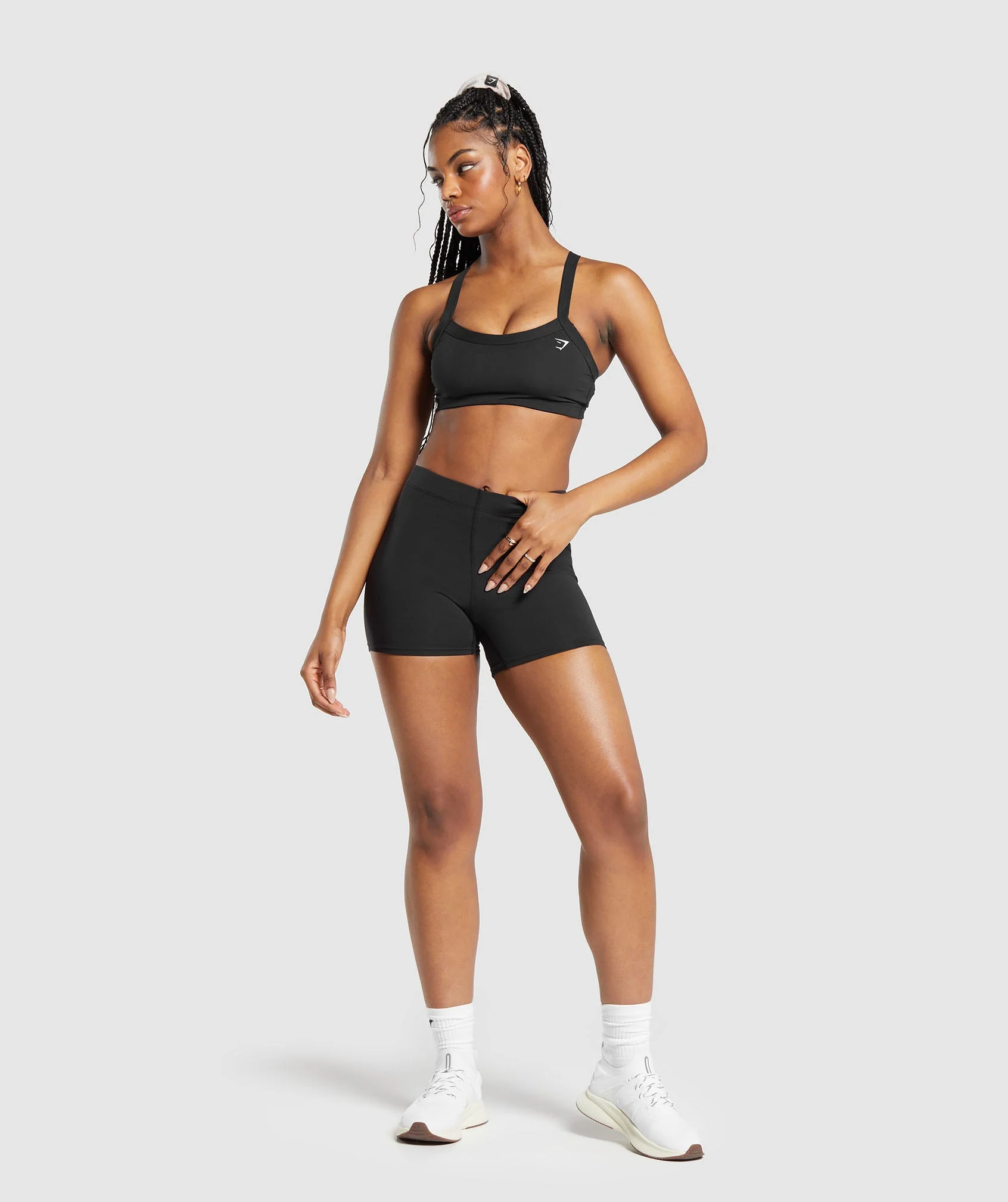 Gymshark Everyday Cotton Shorts - Black - Image 4