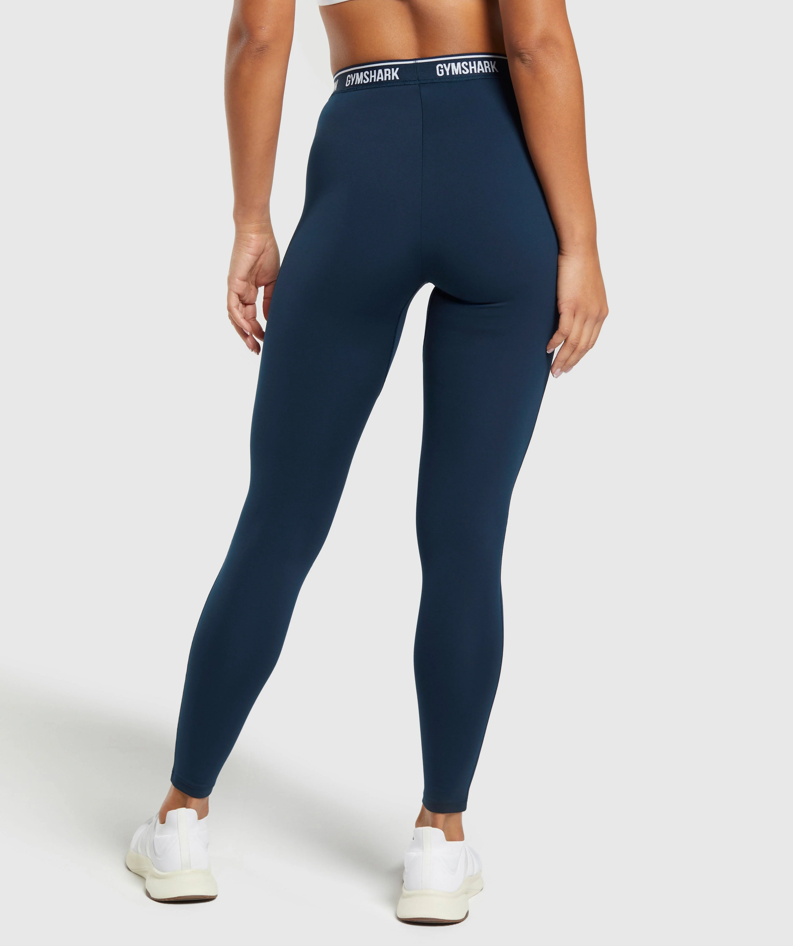 Gymshark Everyday Gymshark Waistband Leggings - Navy - Image 2