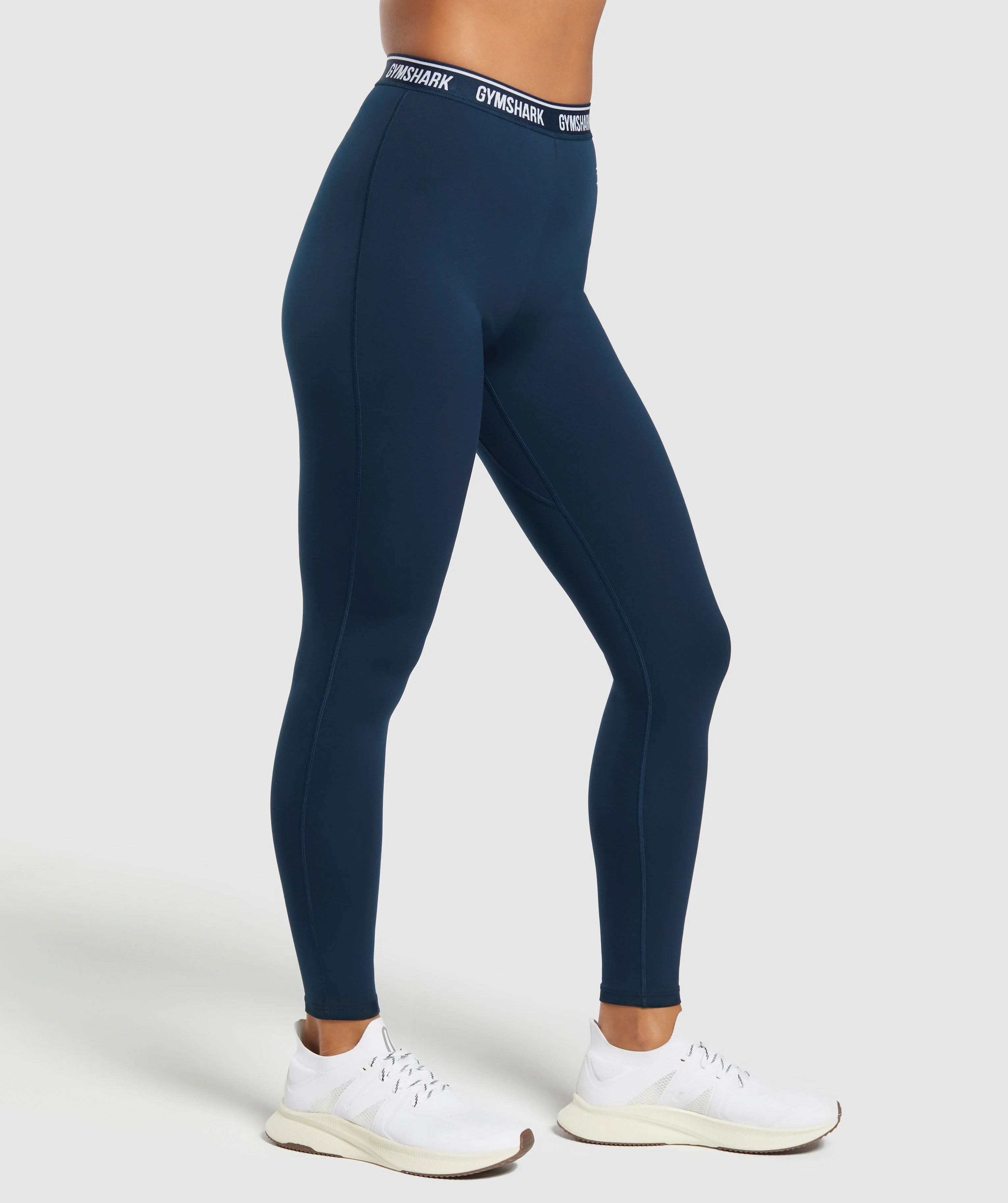 Gymshark Everyday Gymshark Waistband Leggings - Navy - Image 3