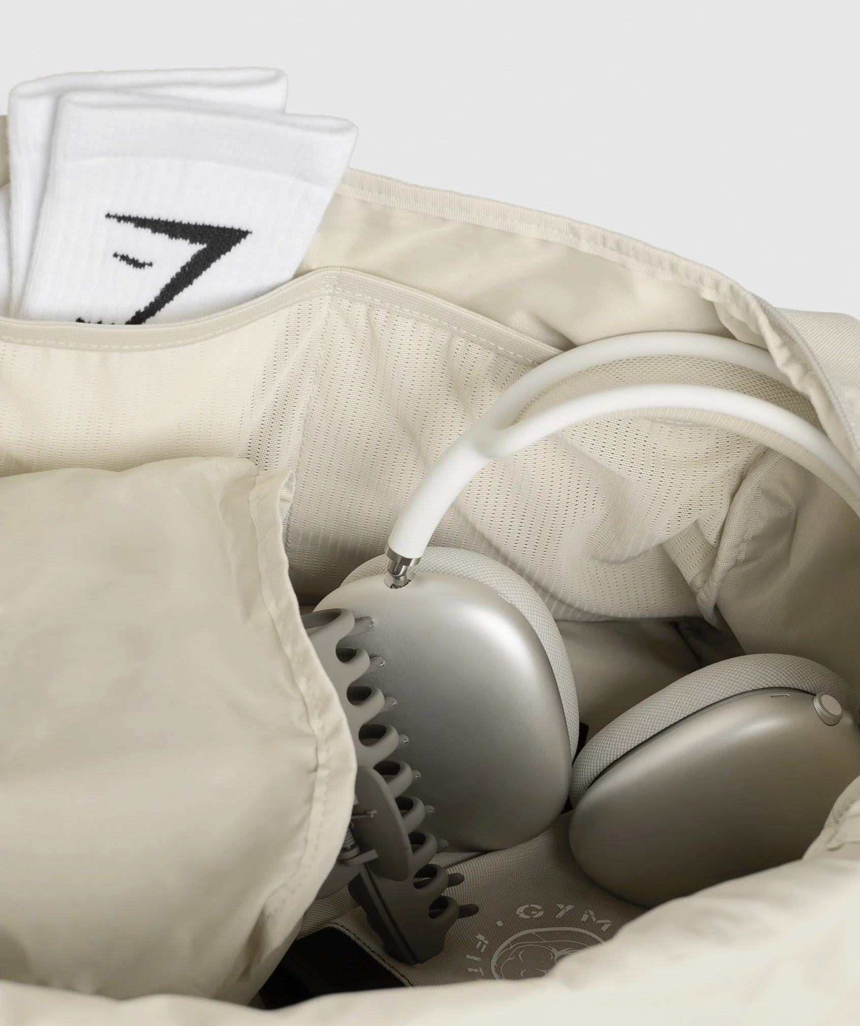 Gymshark Everyday Holdall Small - Pebble Grey - Image 4