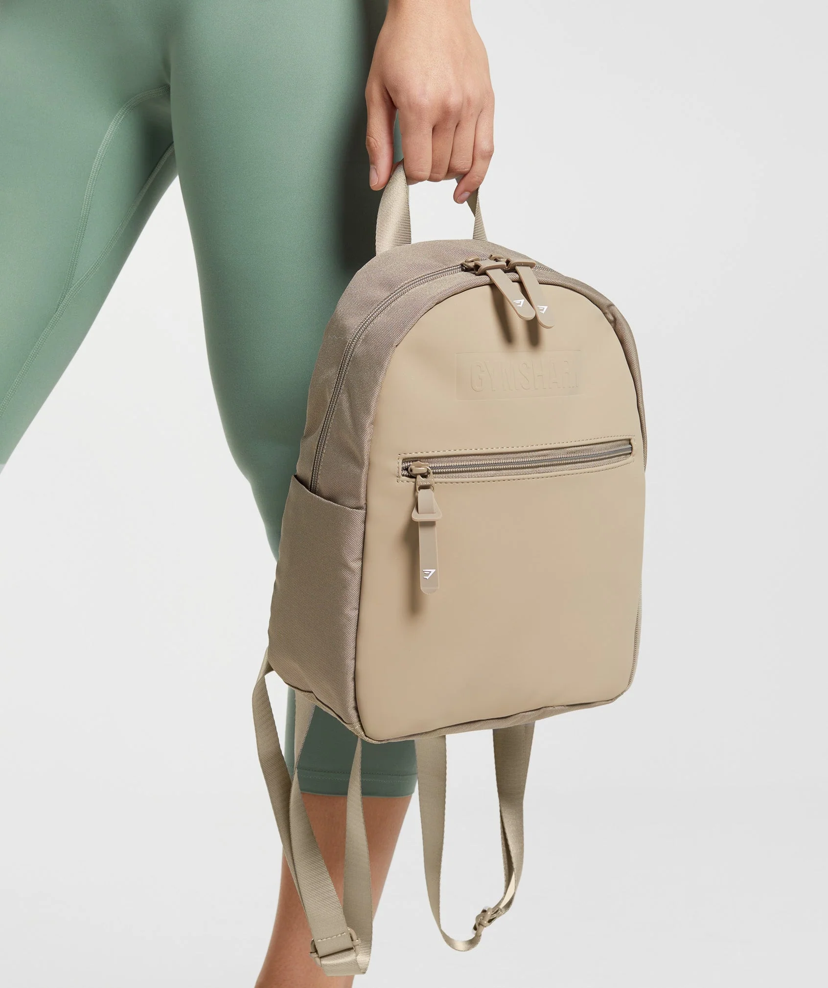 Gymshark Everyday Mini Backpack - Cement Brown - Image 3