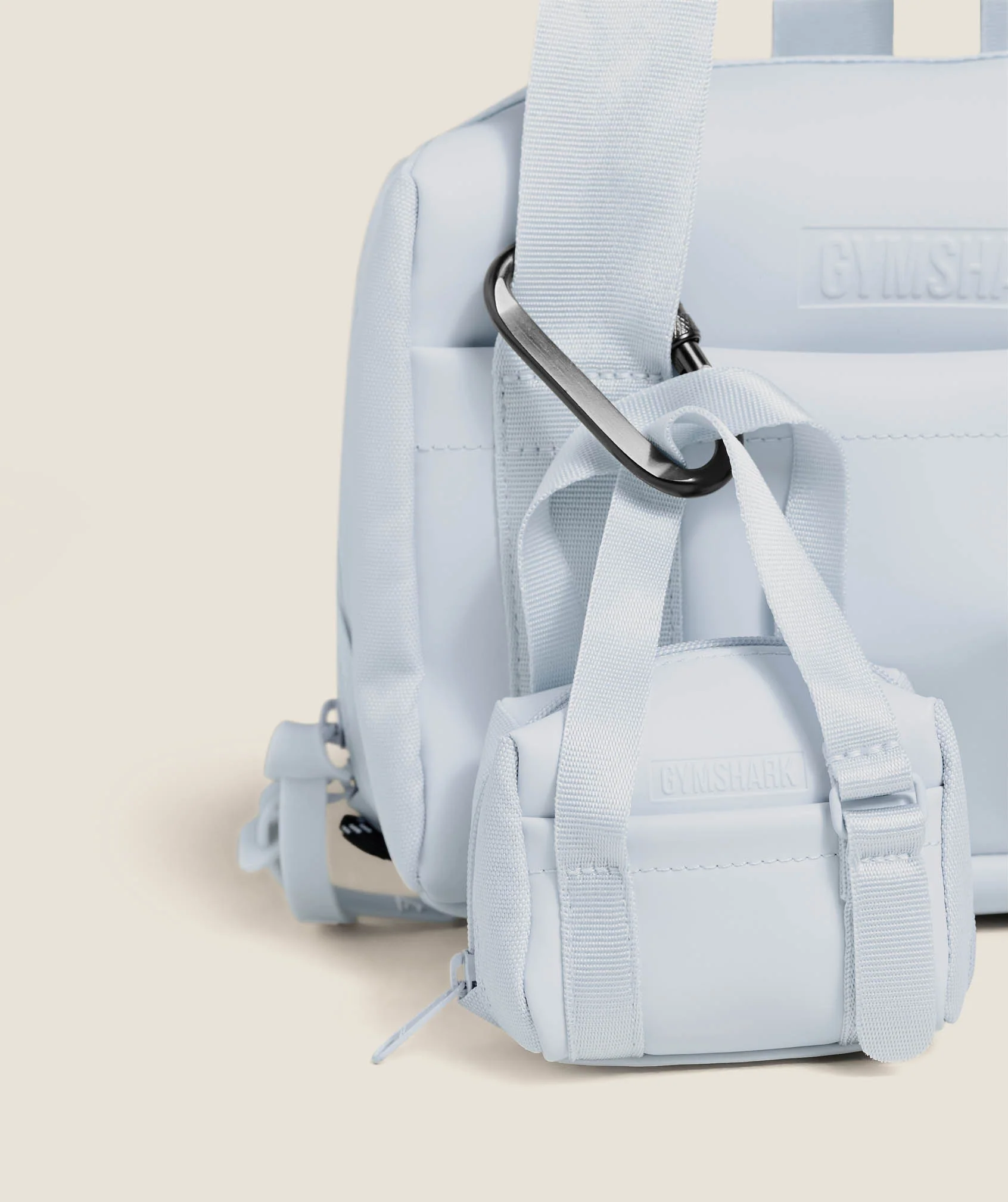 Gymshark Everyday Mini Holdall Keychain - Smoke Blue - Image 3