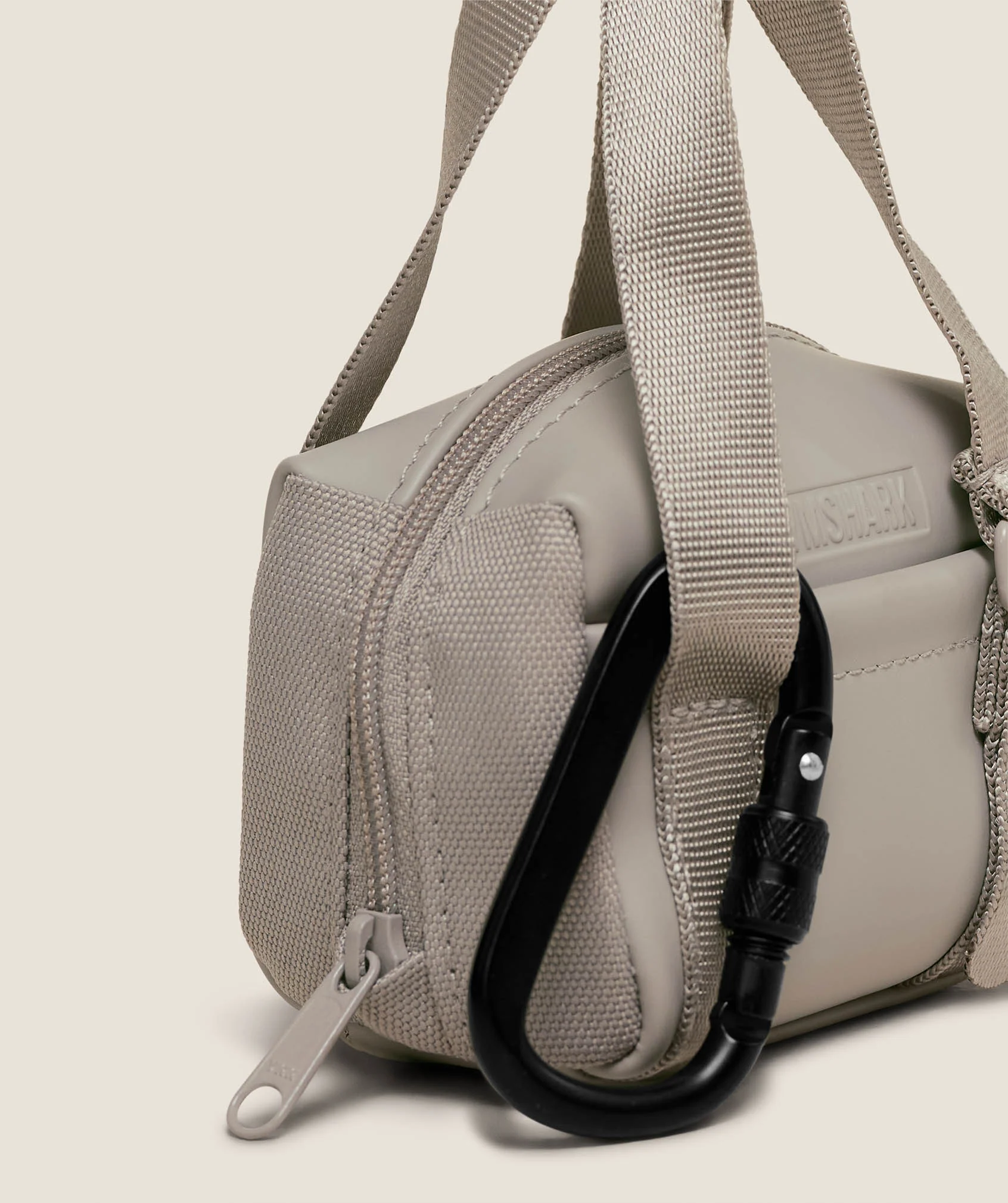 Gymshark Everyday Mini Holdall Keychain - Mushroom Grey - Image 3