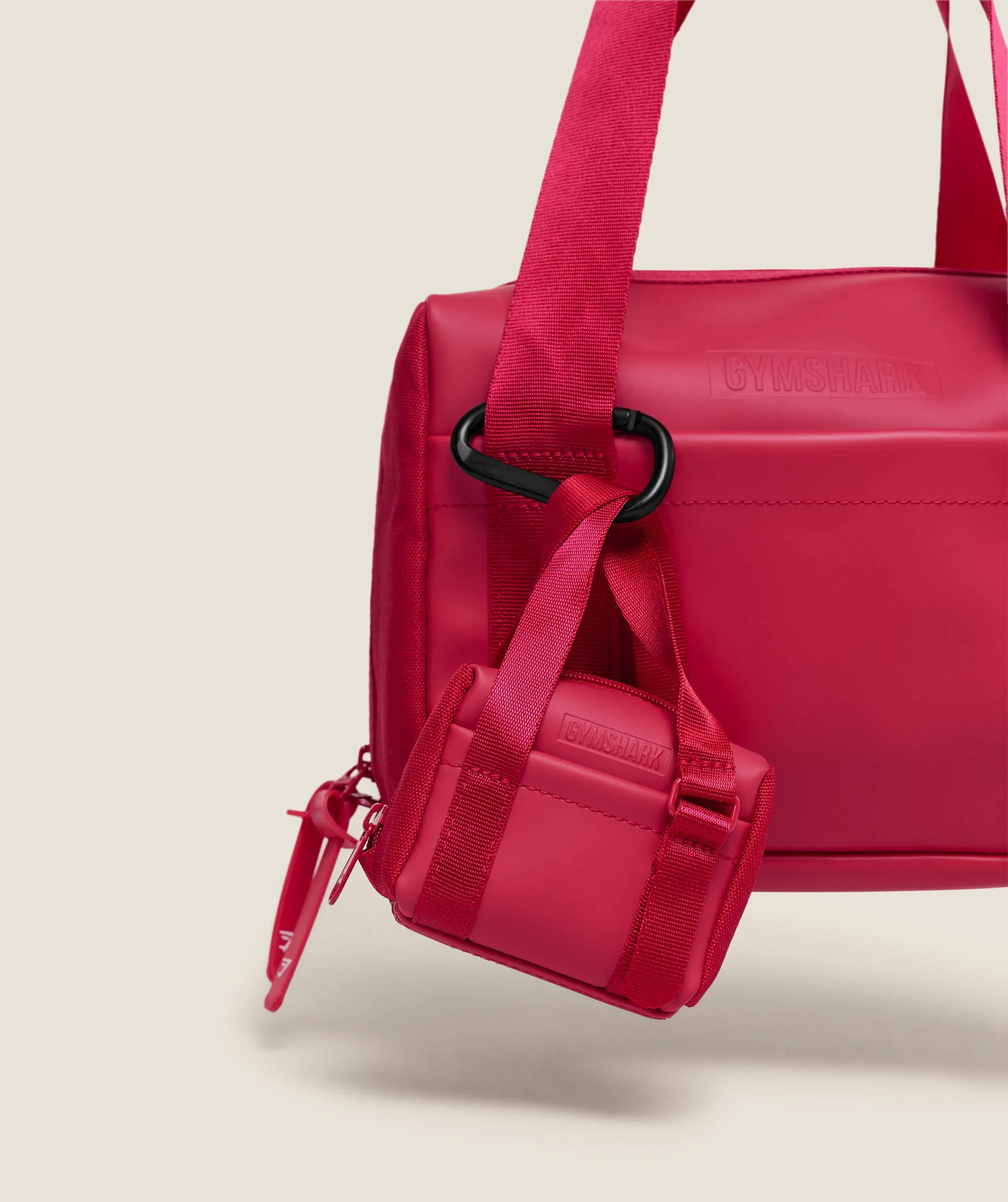 Gymshark Everyday Mini Holdall Keychain - Build Pink - Image 3