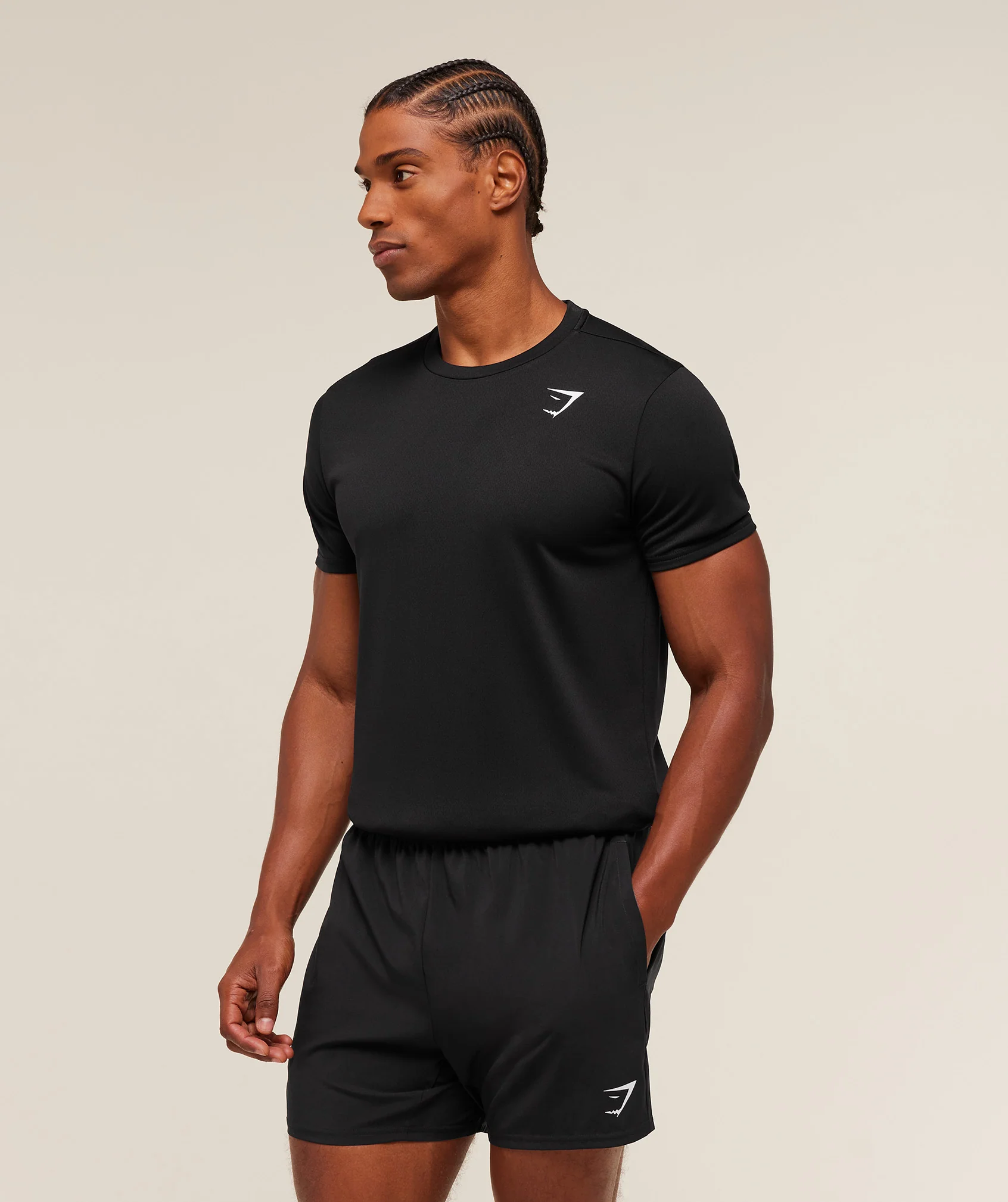 Gymshark Everyday Performance T-Shirt 2 Pack - White/Black - Image 8
