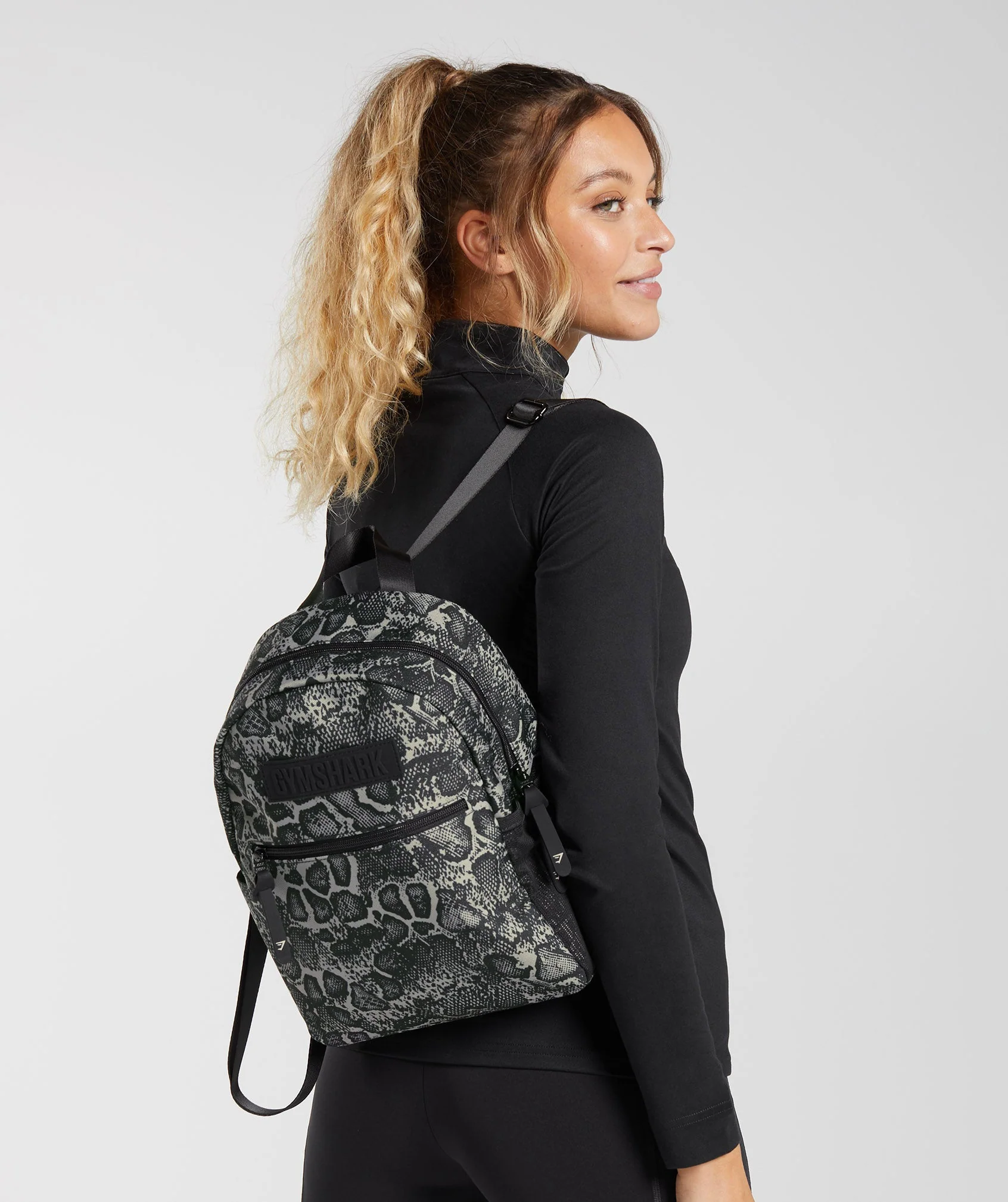 Gymshark Everyday Print Mini Backpack - Black Print - Image 2
