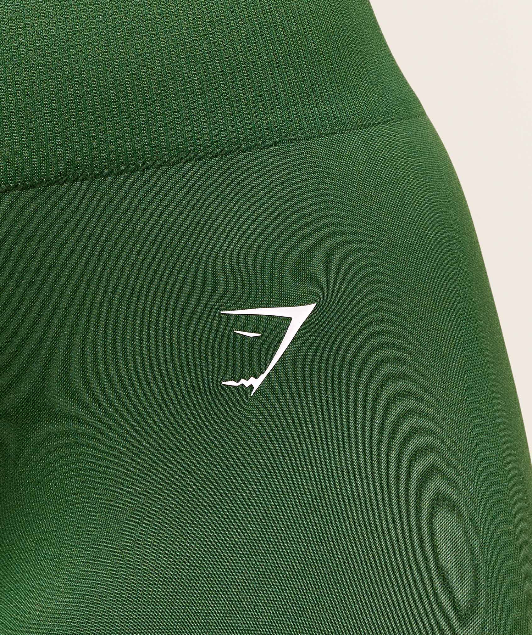 Gymshark Everyday Seamless Flared Leggings - Athletic Green - Image 5