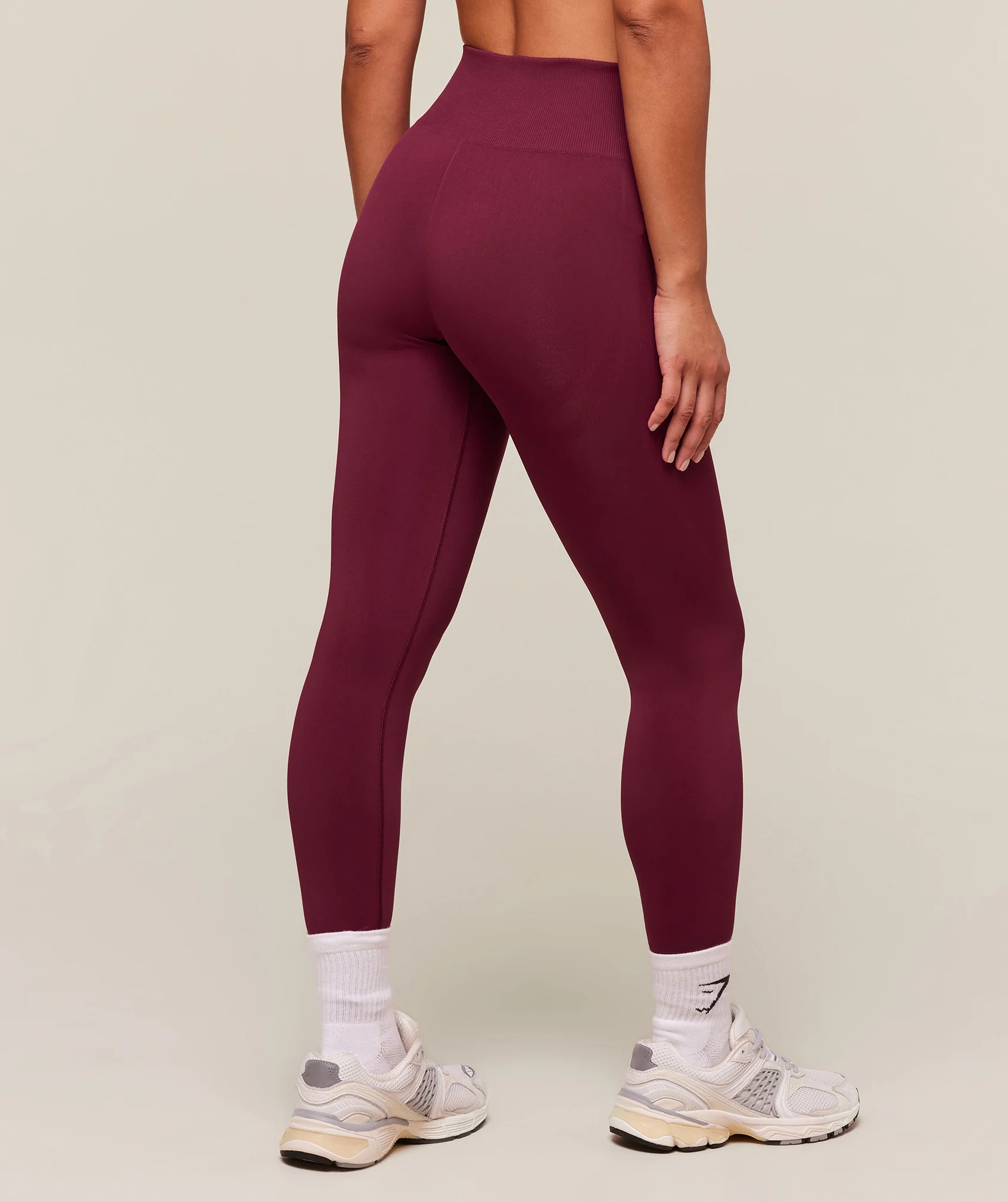 Gymshark Everyday Seamless Graphic Leggings - Strong Pink - Image 2