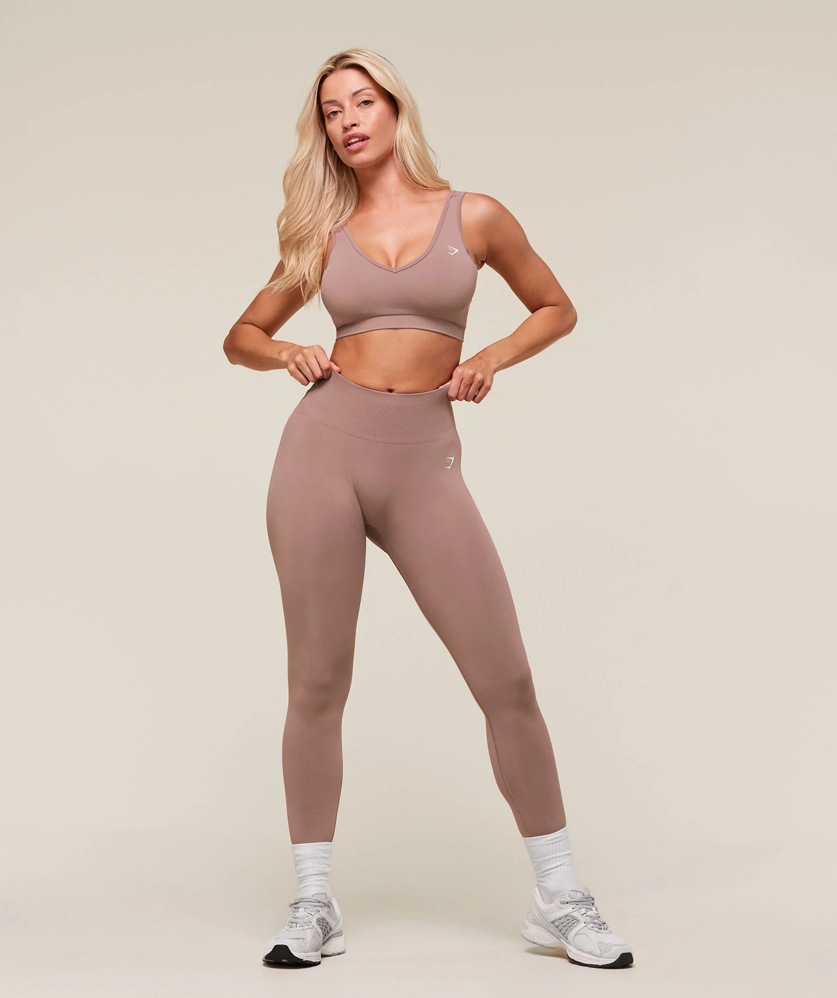 Gymshark Everyday Seamless Leggings - Chestnut Pink - Image 4
