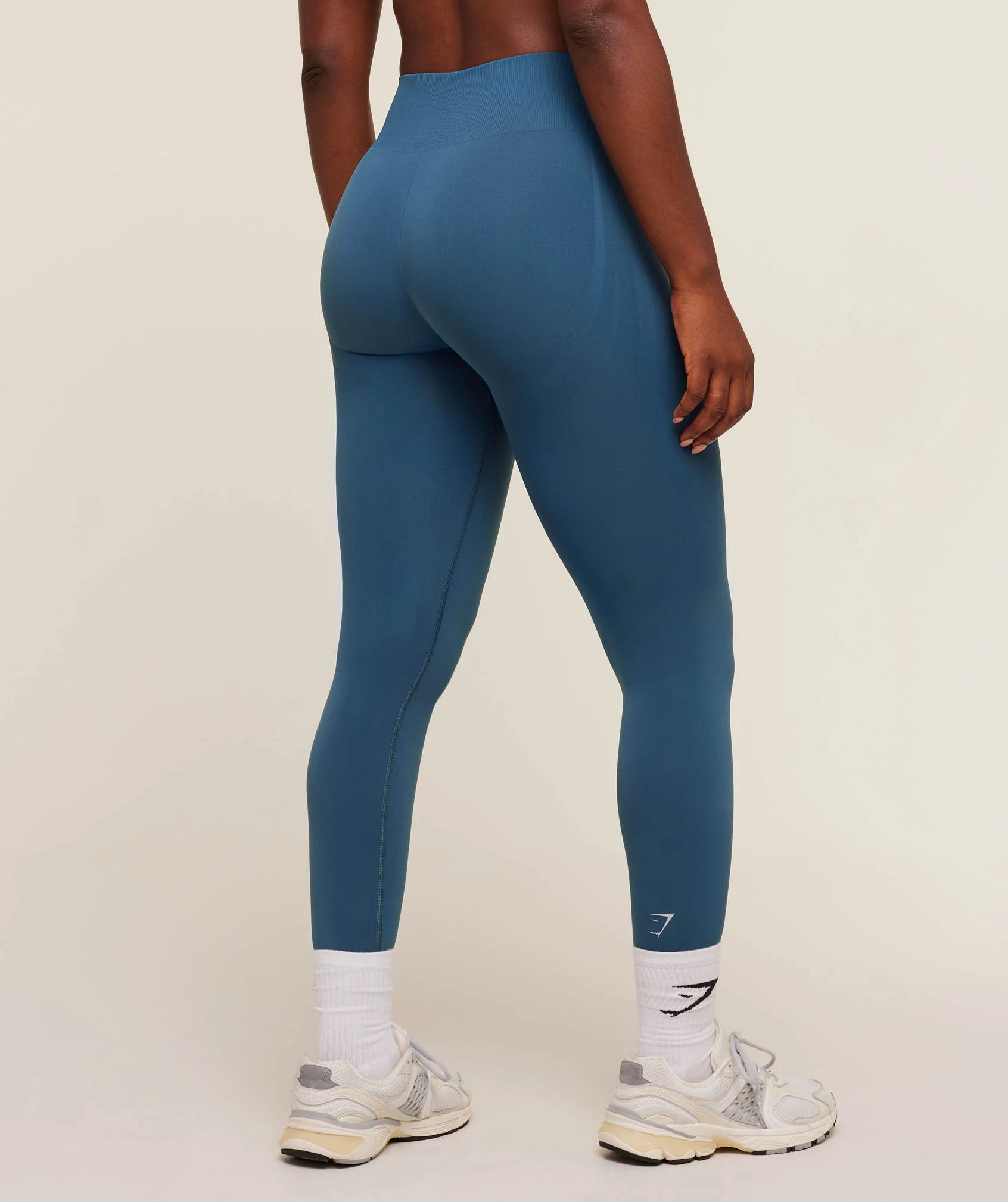 Gymshark Everyday Seamless Lifting Club Leggings - Compound Blue - Image 2