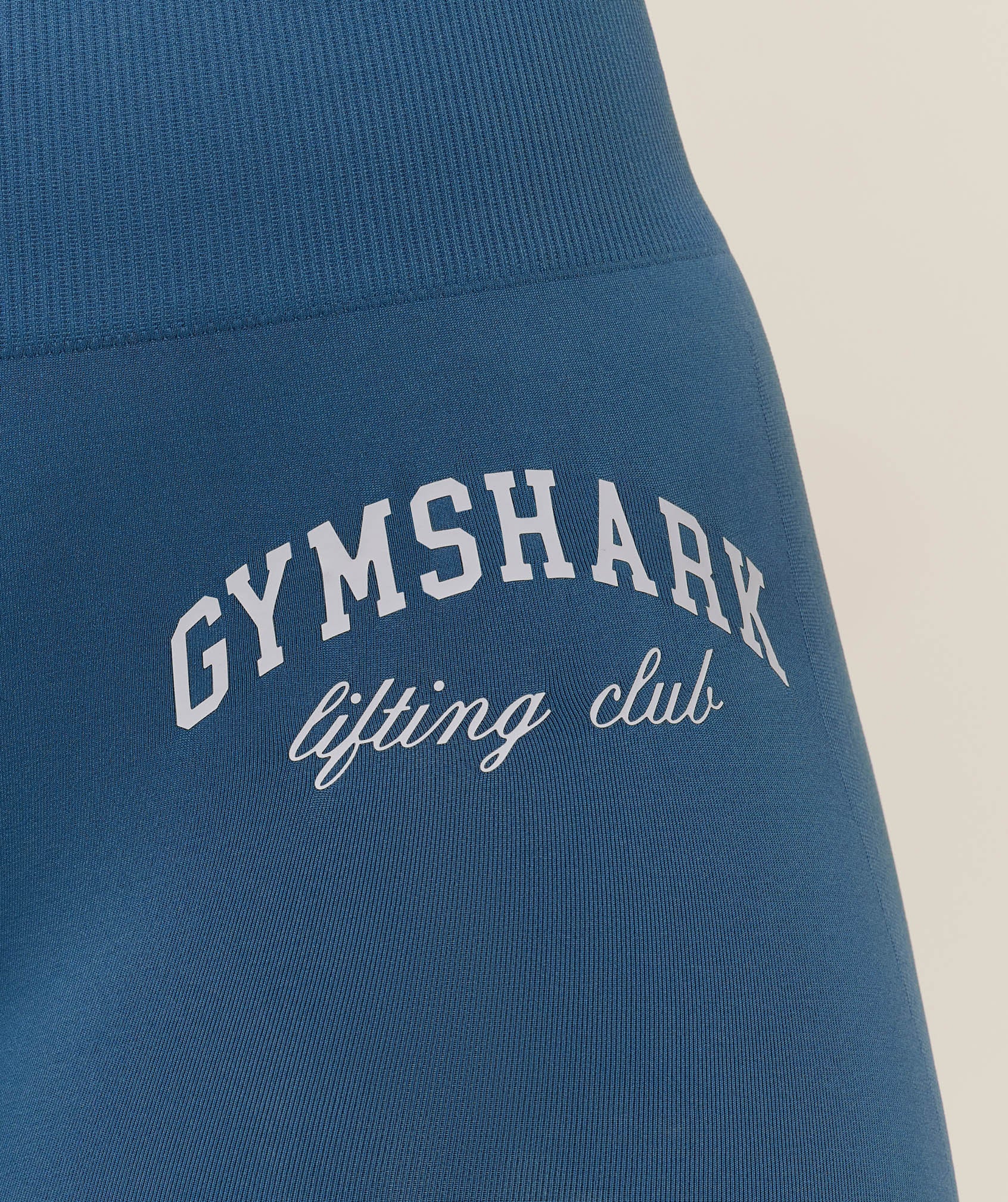 Gymshark Everyday Seamless Lifting Club Leggings - Compound Blue - Image 6