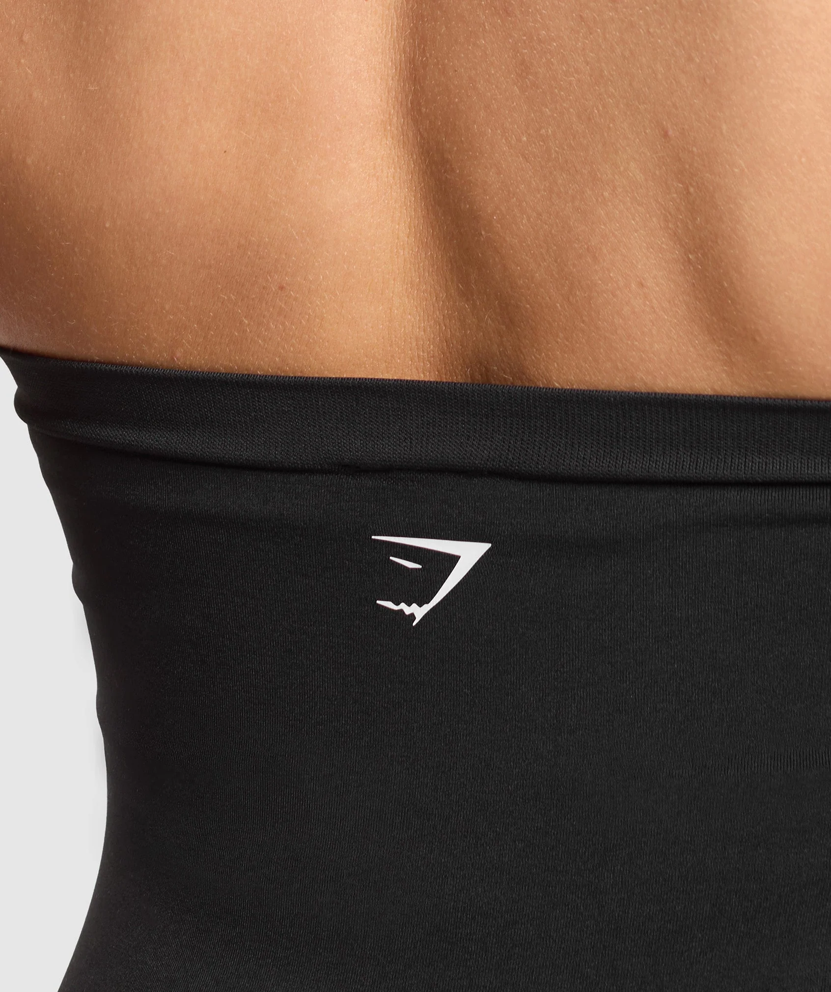 Gymshark Everyday Seamless Midi Tube Top - Black - Image 5