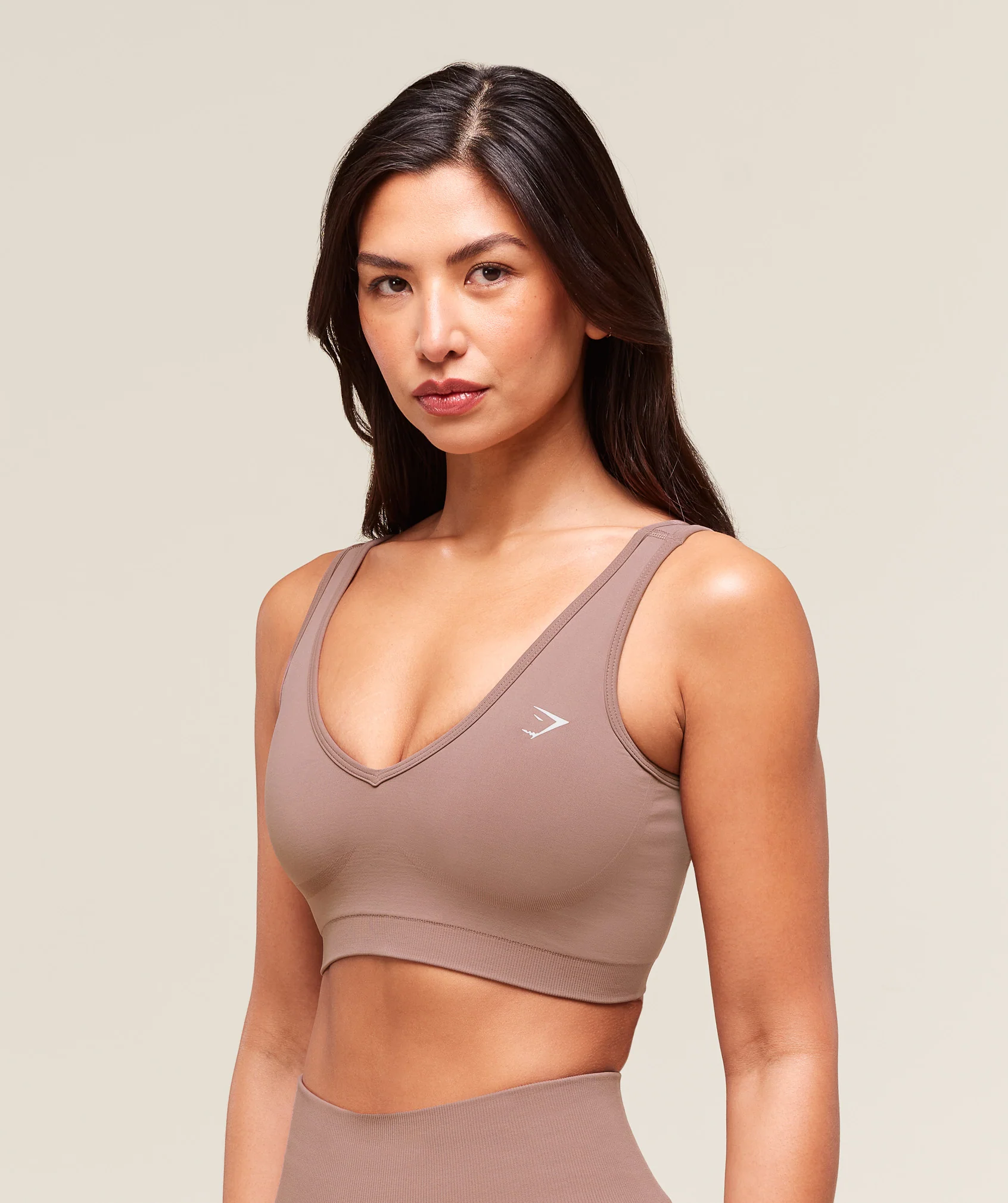 Gymshark Everyday Seamless Sports Bra - Chestnut Pink - Image 4