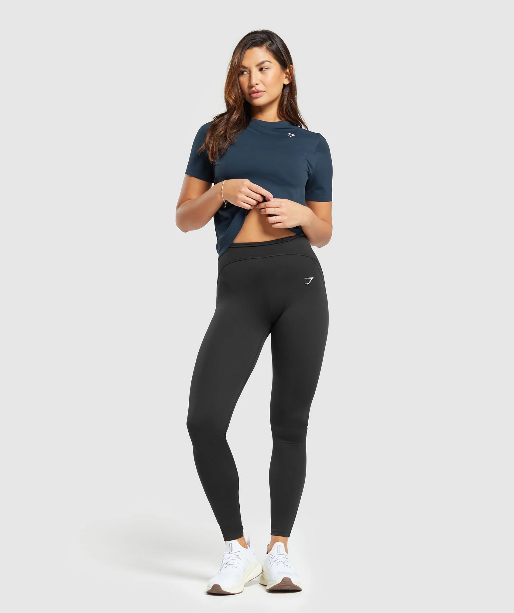 Gymshark Everyday Seamless T-Shirt - Navy - Image 4