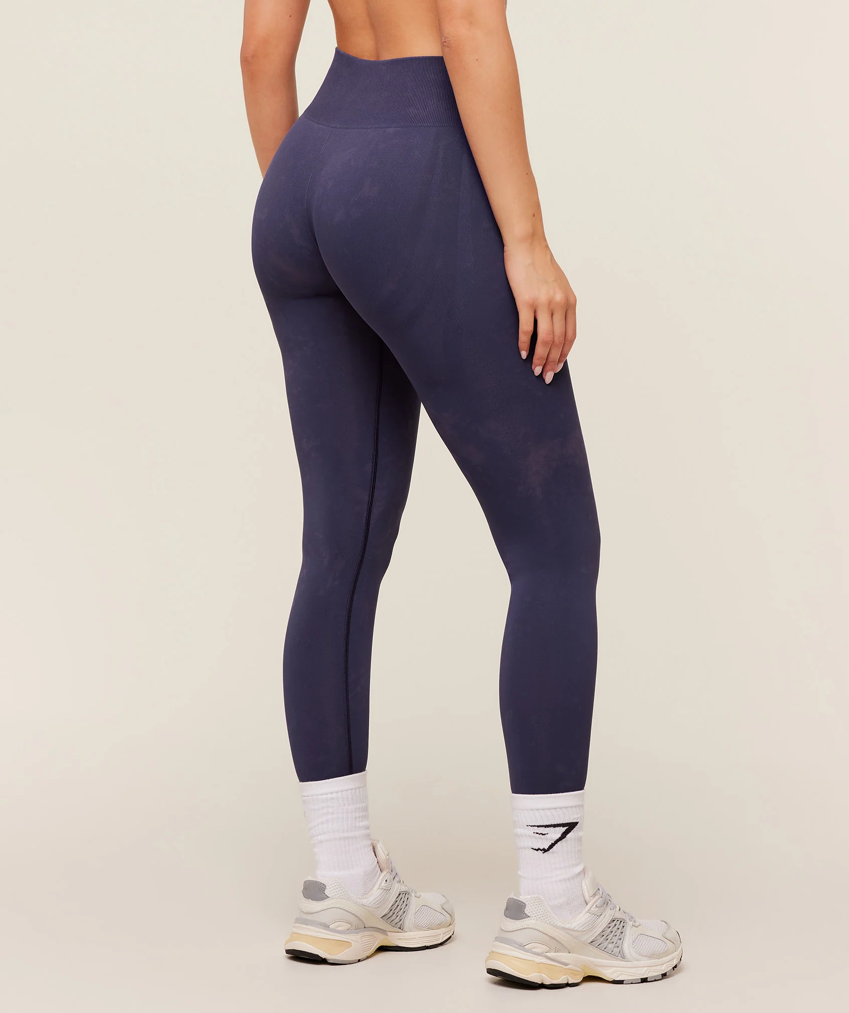 Gymshark Washed Leggings - GS Midnight Purple/WASH - Image 2