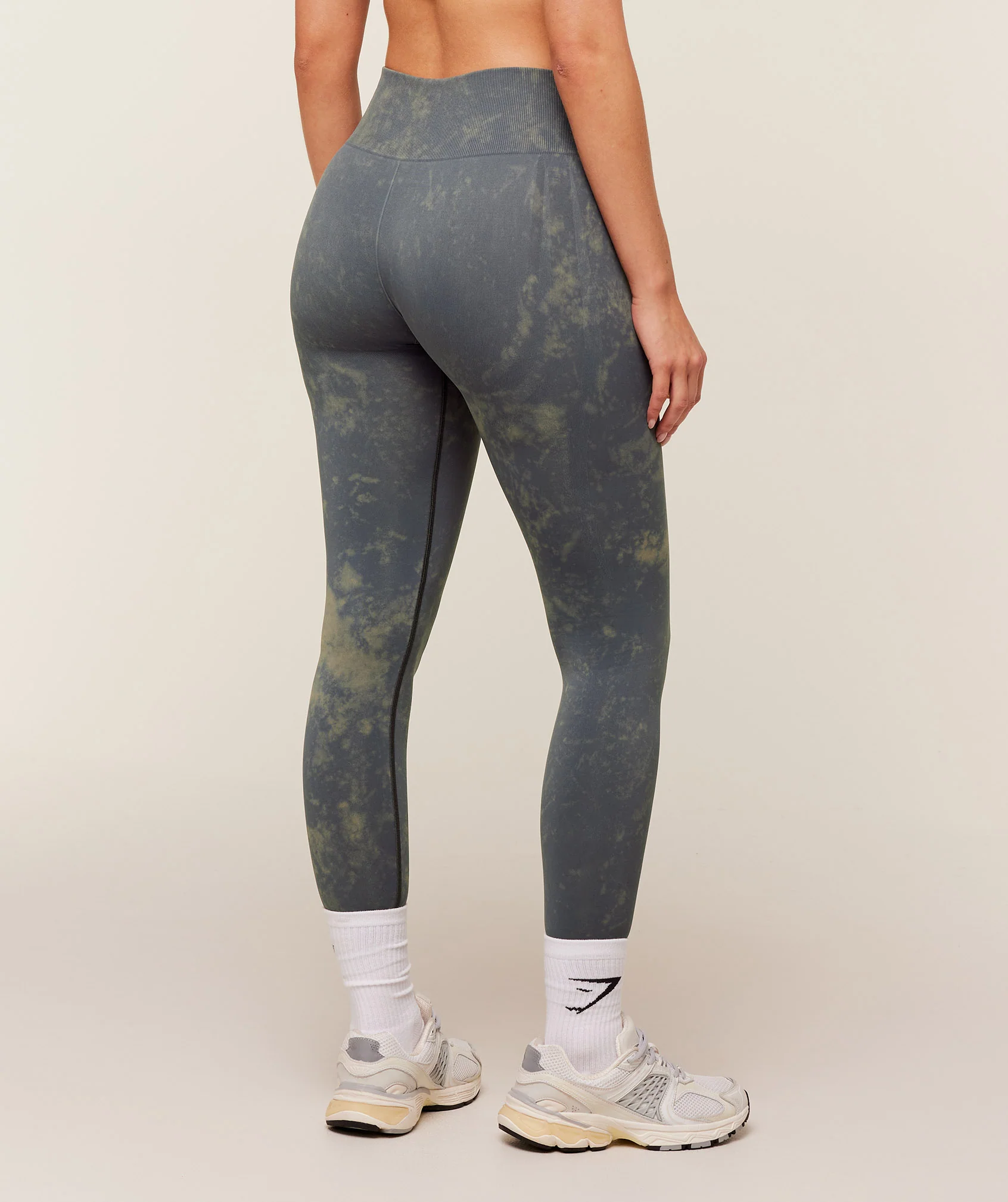 Gymshark Washed Leggings - Grey Wash - Image 3