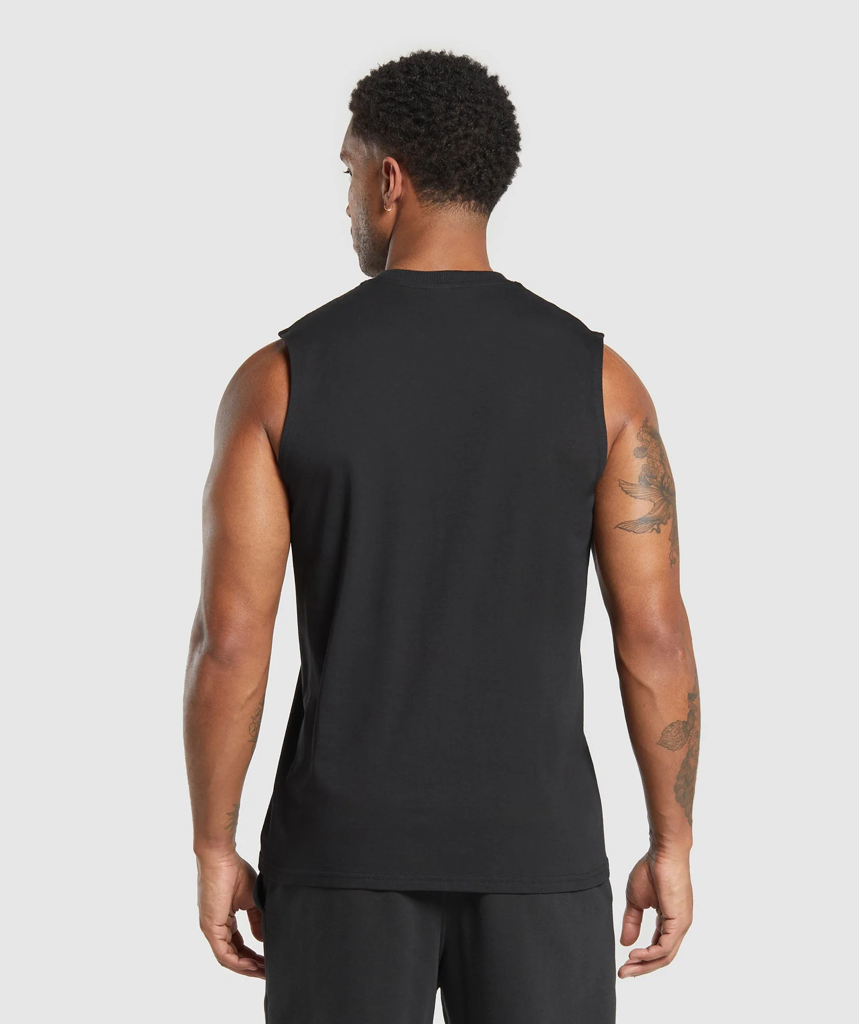 Gymshark Everyday Tank 2 Pack - Black/Light Grey Core Marl - Image 4