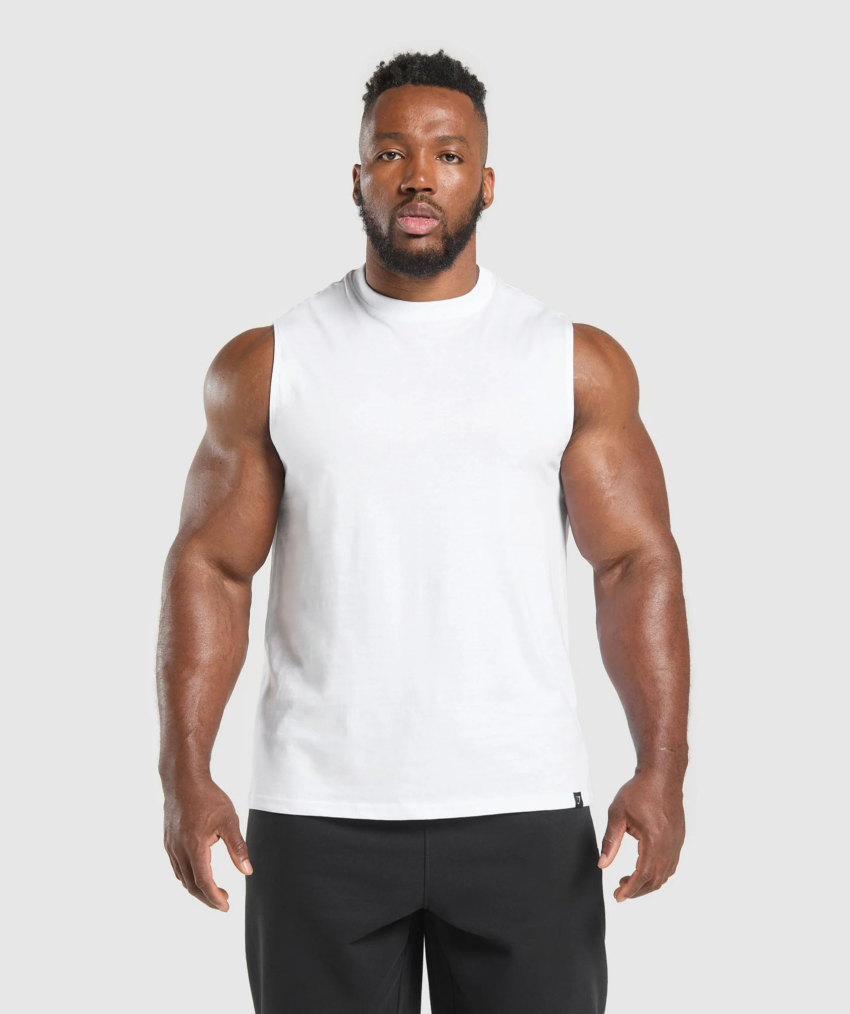 Gymshark Everyday Tank 2 Pack - White/Black - Image 5