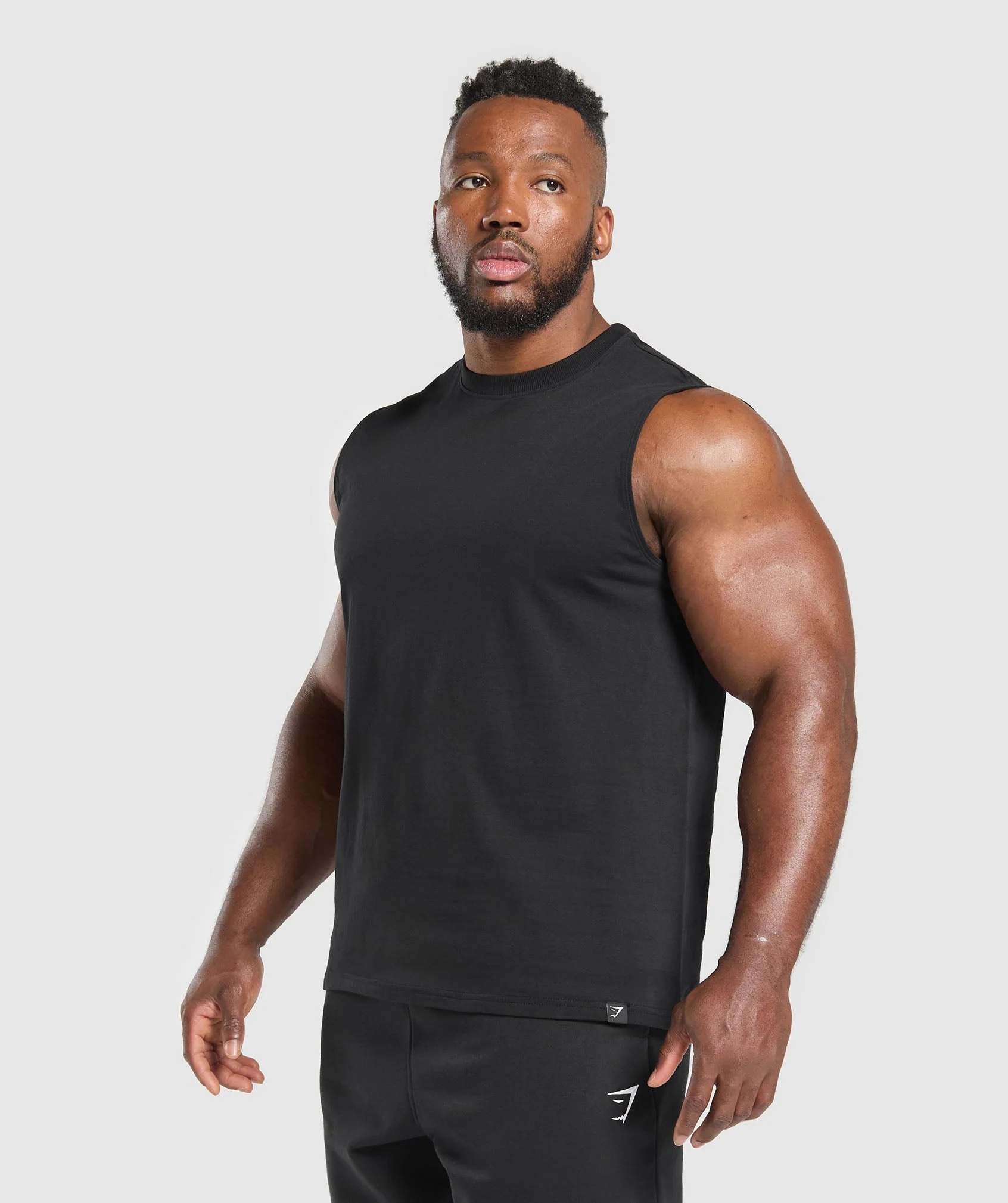 Gymshark Everyday Tank 2 Pack - White/Black - Image 9