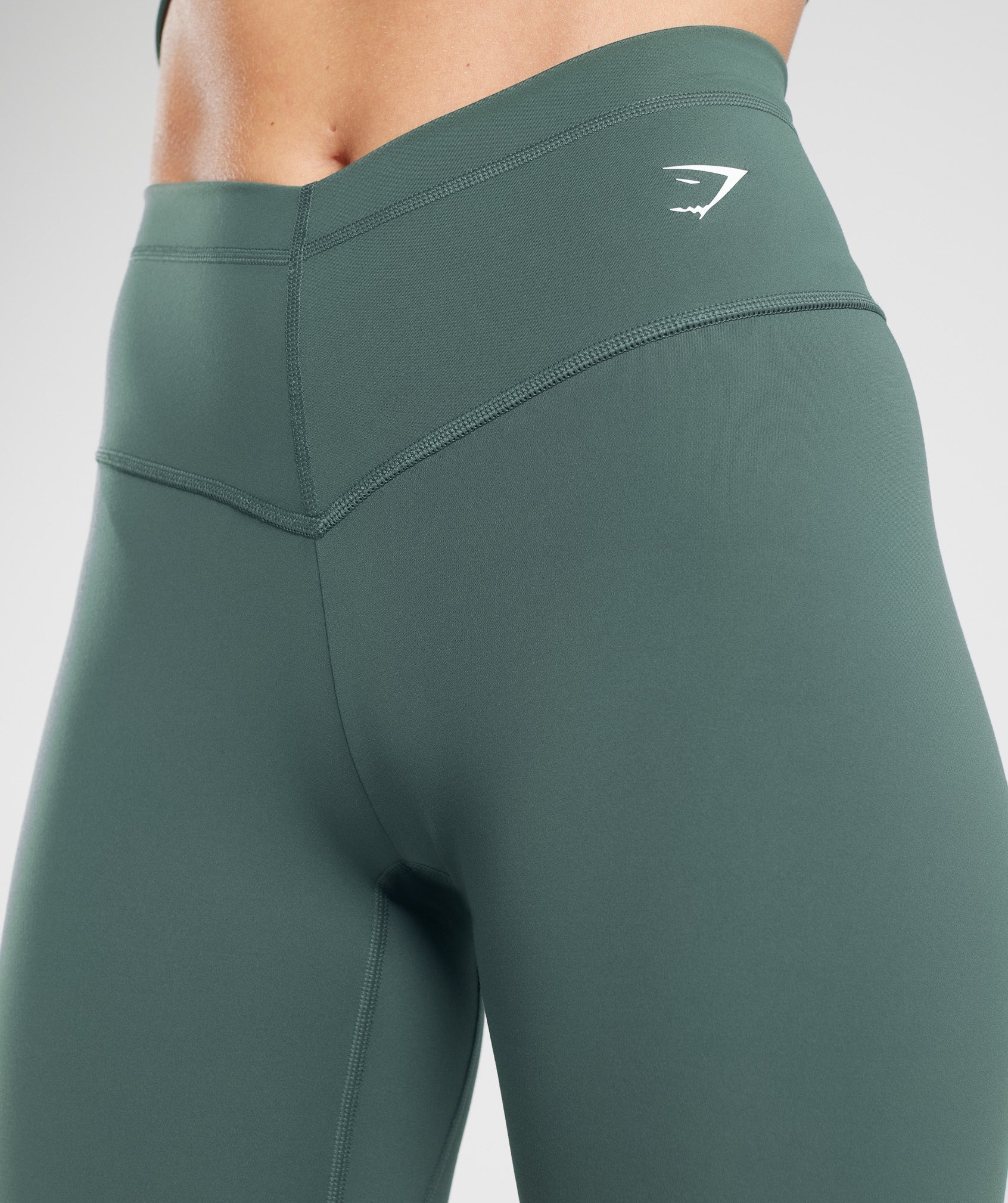 Gymshark Everyday V Waistband Leggings - Slate Teal - Image 5