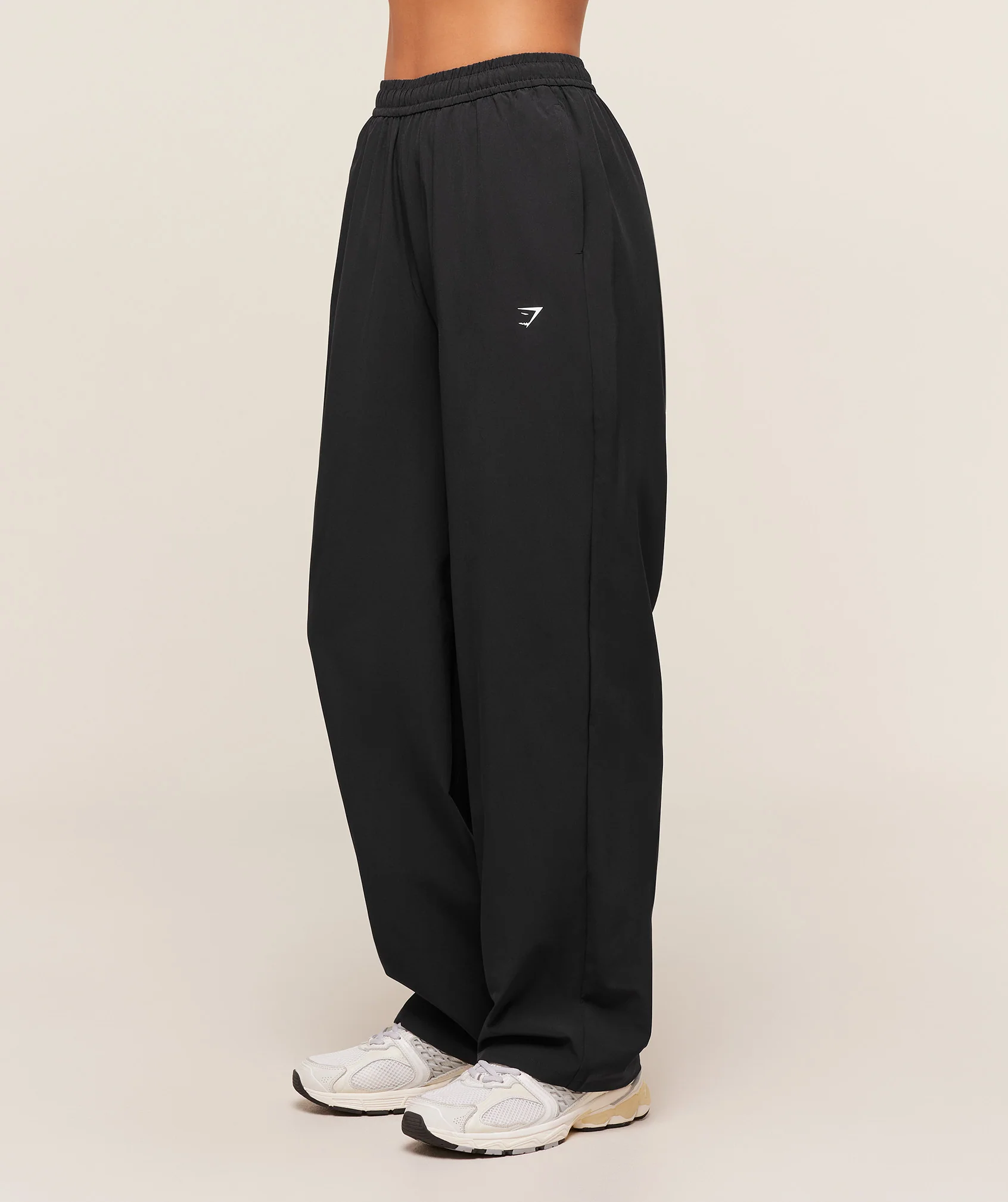 Gymshark Training Everyday Woven Straight Leg Pants - Black - Image 6
