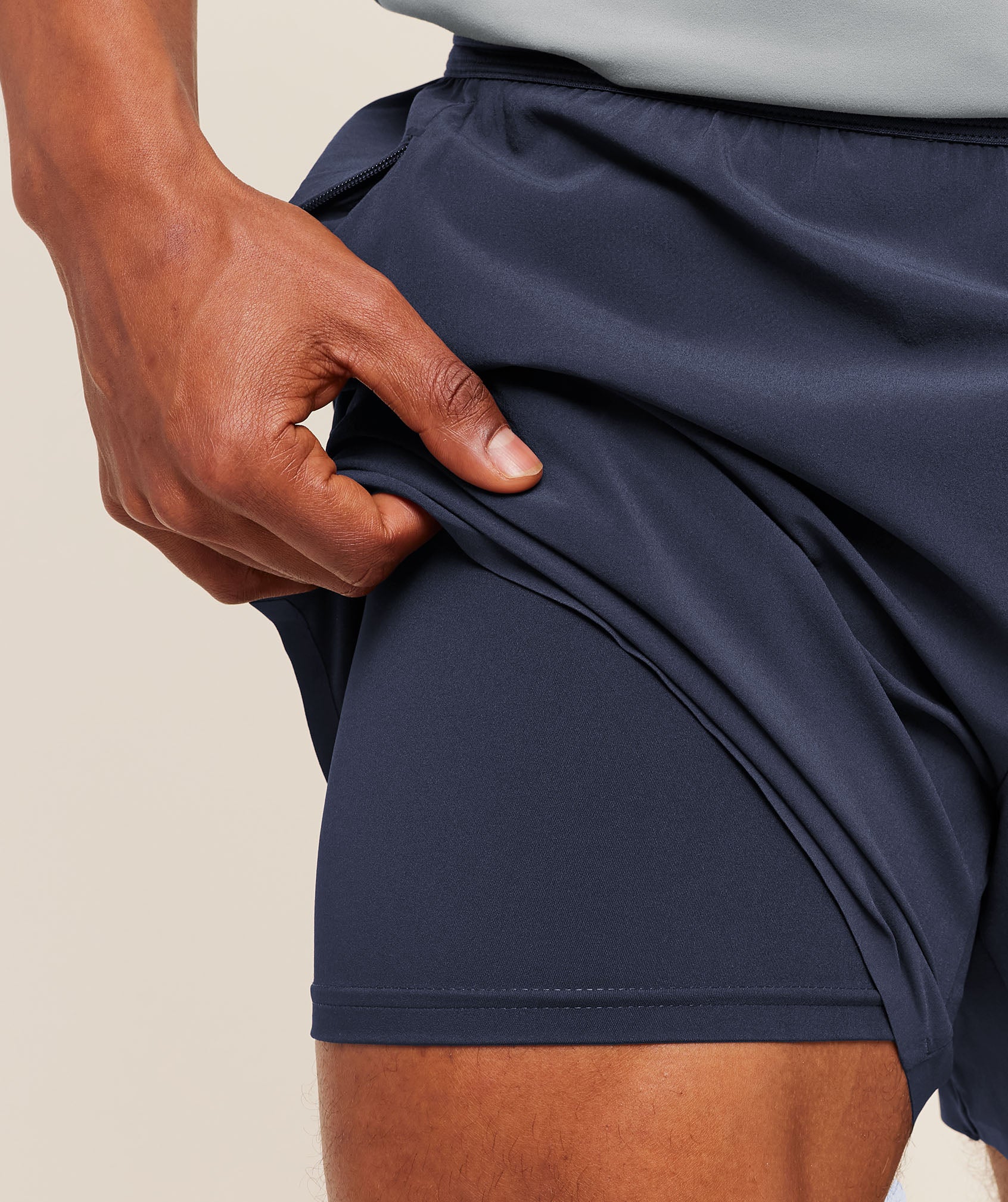Gymshark Evolve 5" Shorts - Heavy Blue - Image 4