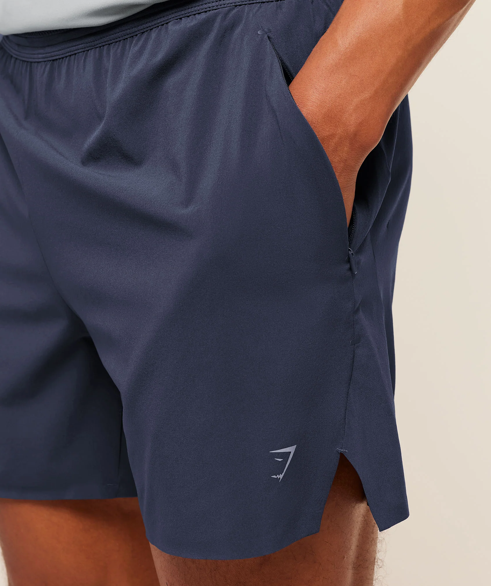 Gymshark Evolve 5" Shorts - Heavy Blue - Image 5
