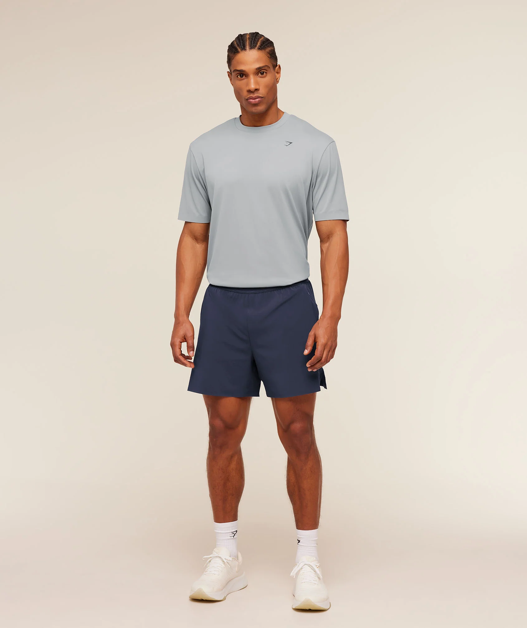 Gymshark Evolve 5" Shorts - Heavy Blue - Image 6