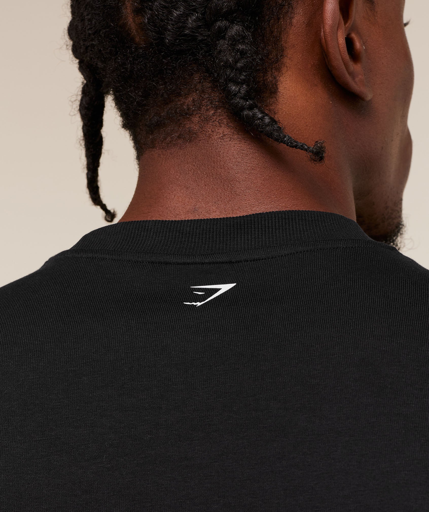 Gymshark Fade Graphic Long Sleeve T-Shirt - GS Black - Image 5