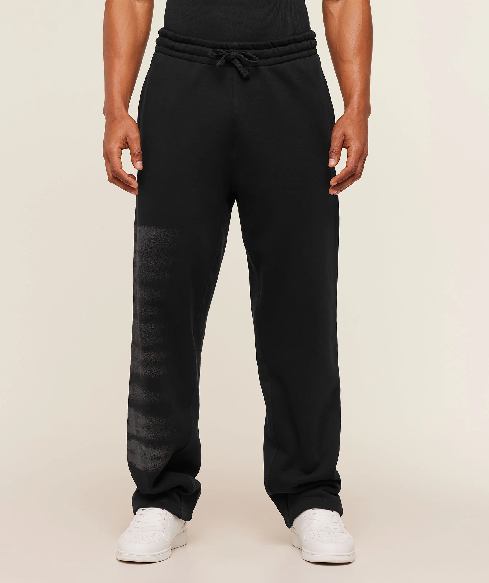 Gymshark Fade Graphic Straight Leg Pants - GS Black - Image 2