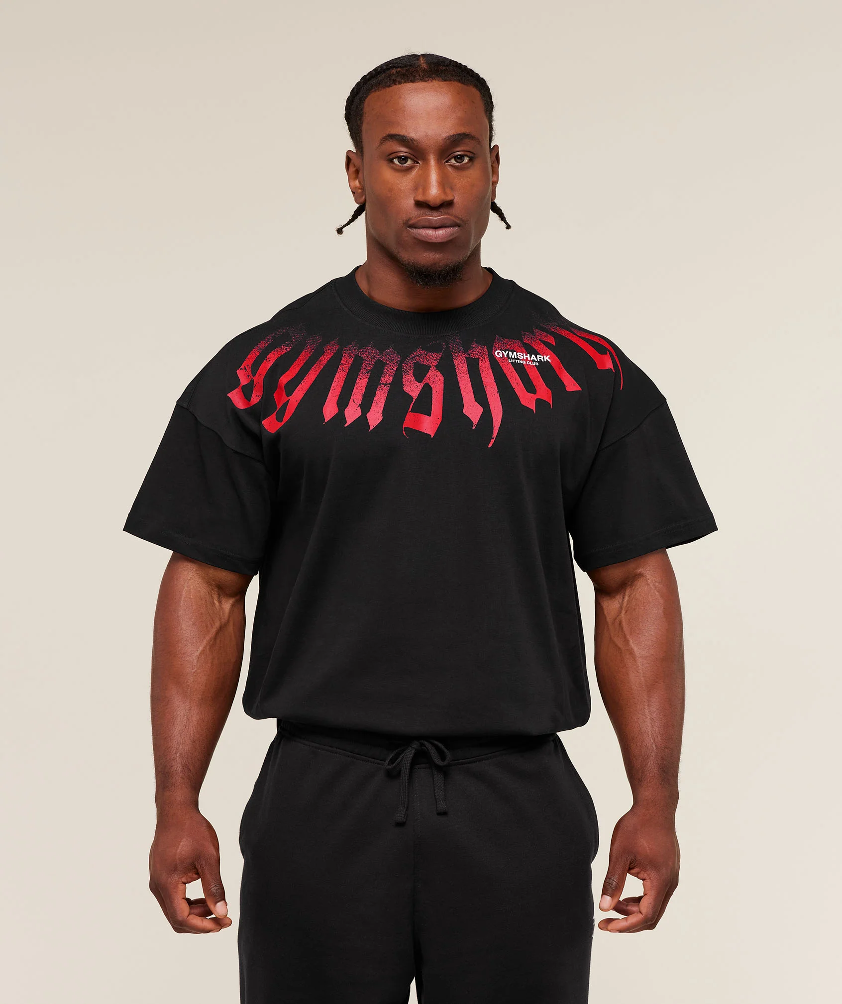 Gymshark Fade Graphic T-Shirt - GS Black - Image 3