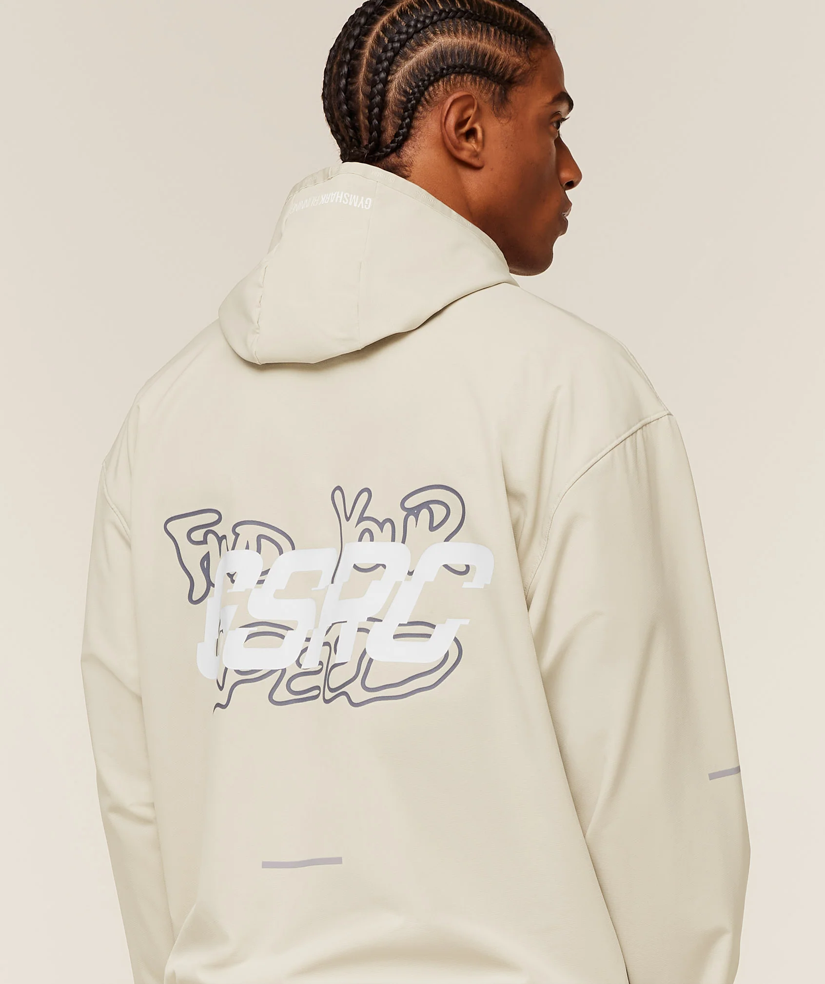 Gymshark Find Your Speed Hoodie - Pebble Grey - Image 6