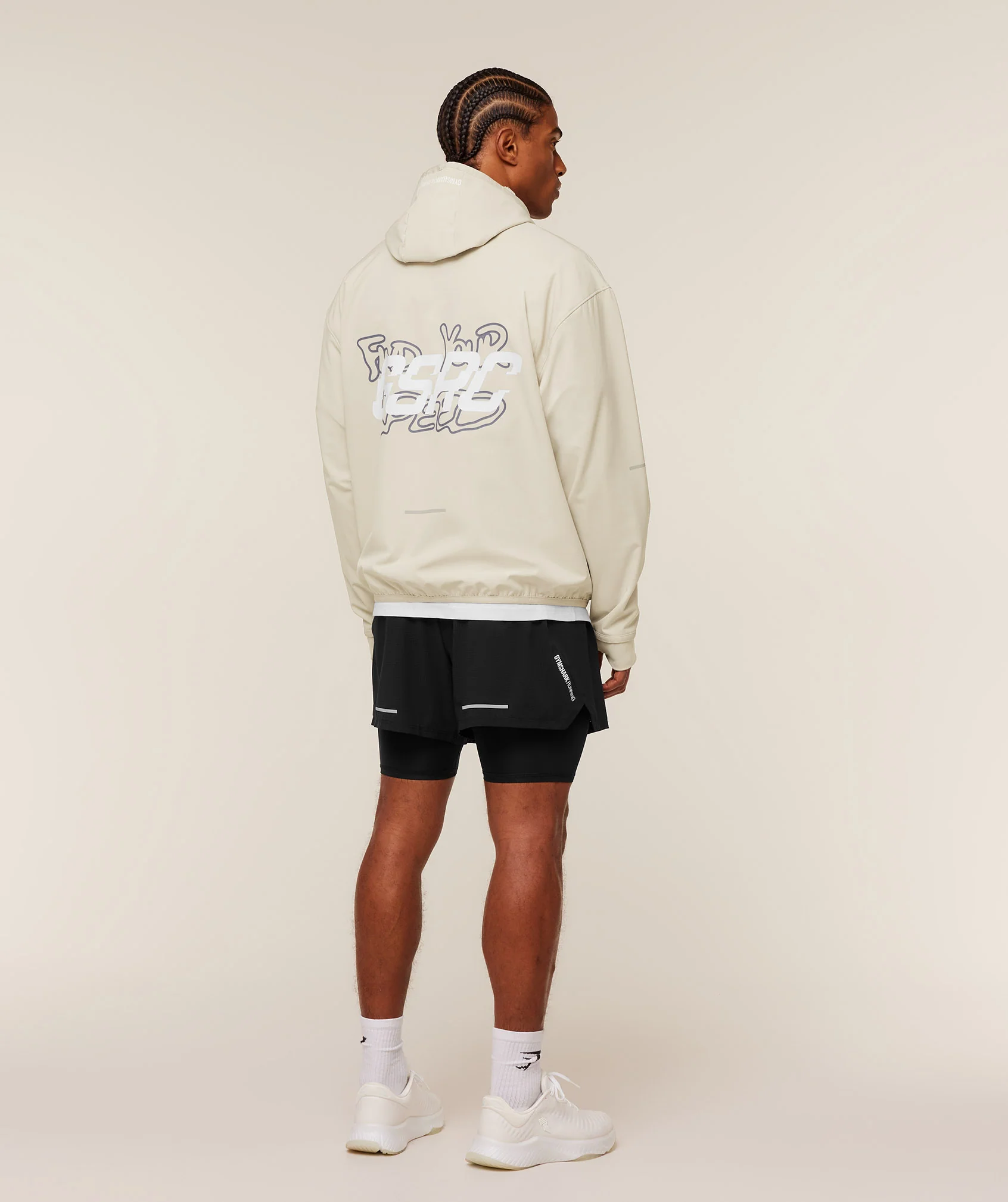 Gymshark Find Your Speed Hoodie - Pebble Grey - Image 8