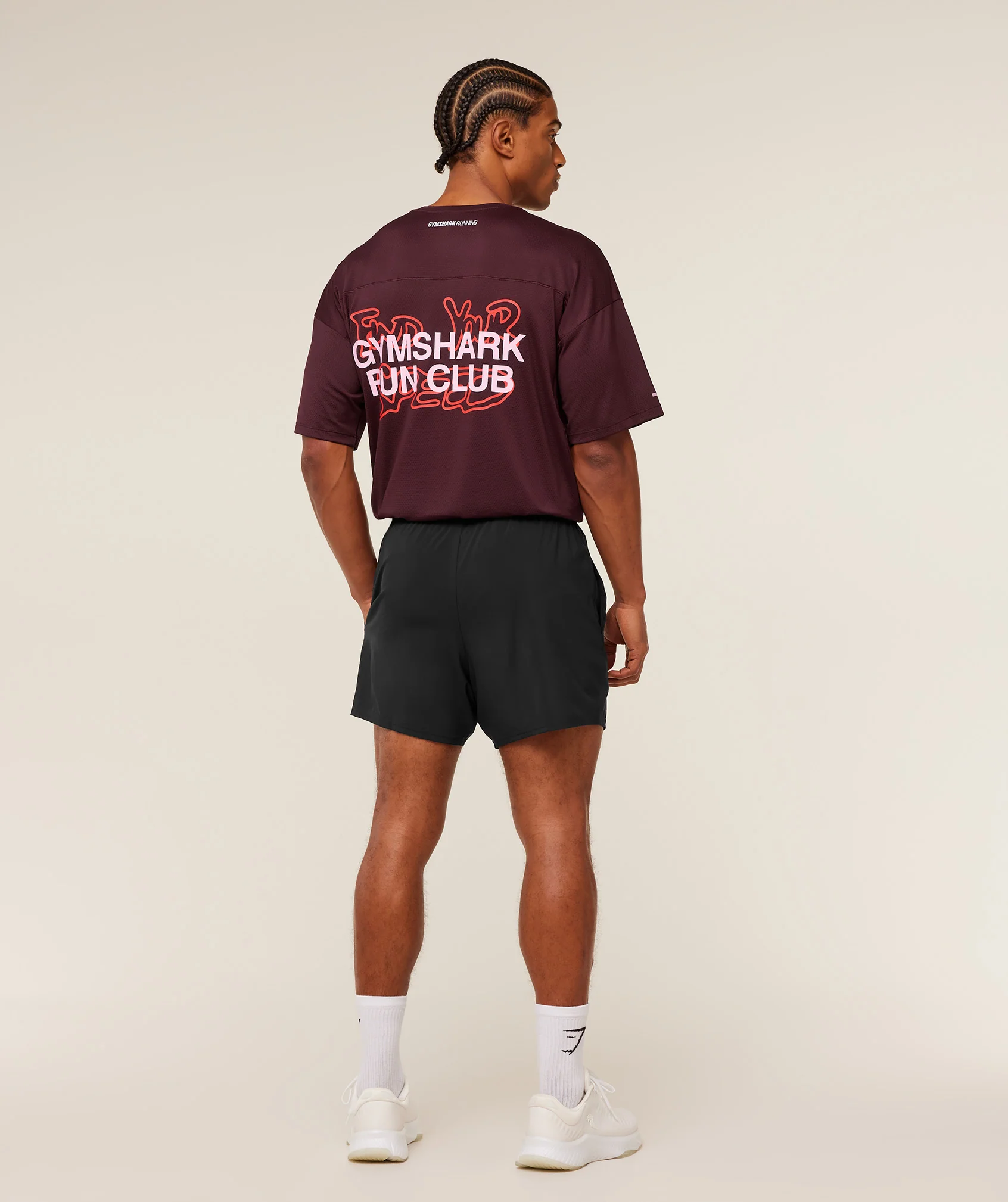 Gymshark Find Your Speed T-Shirt - Rich Maroon - Image 7