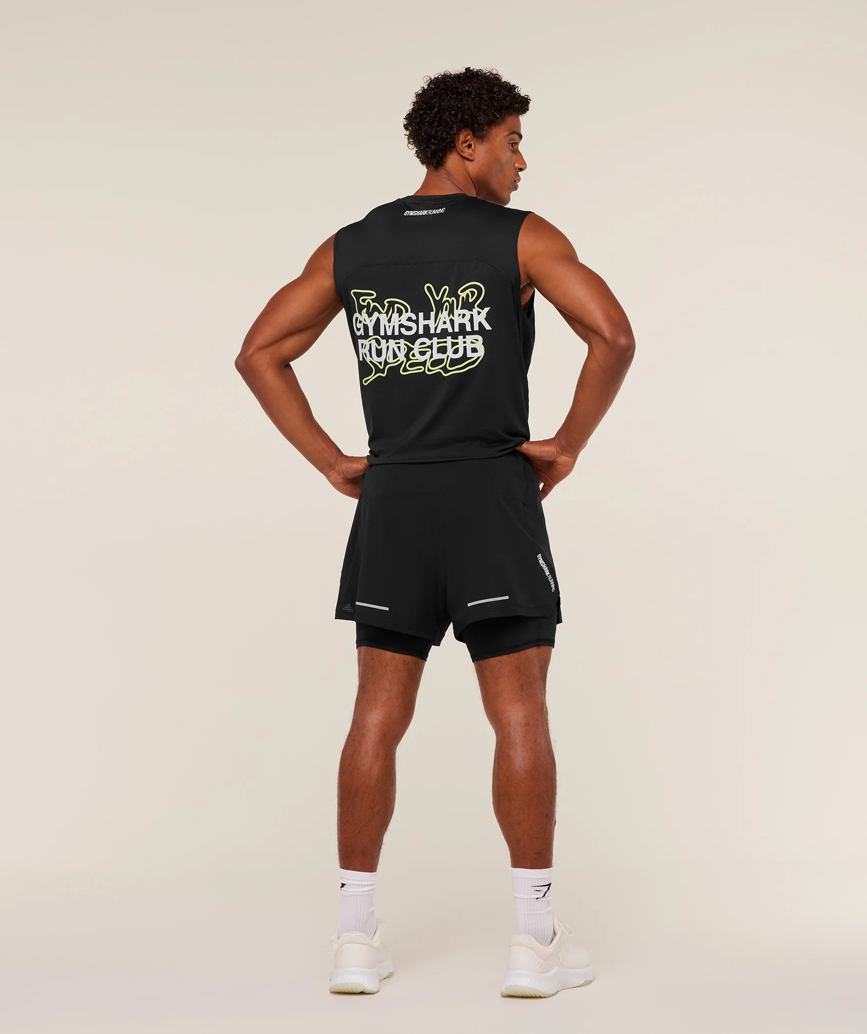 Gymshark Find Your Speed Tank - Black - Image 5
