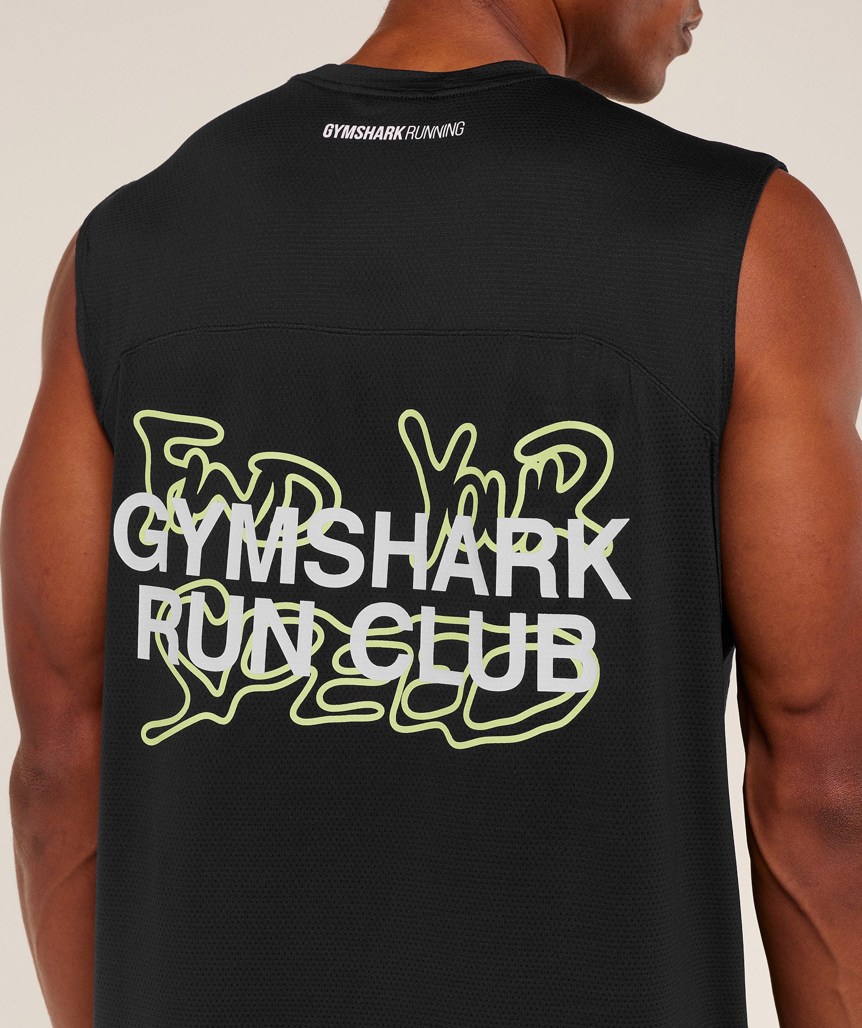 Gymshark Find Your Speed Tank - Black - Image 6