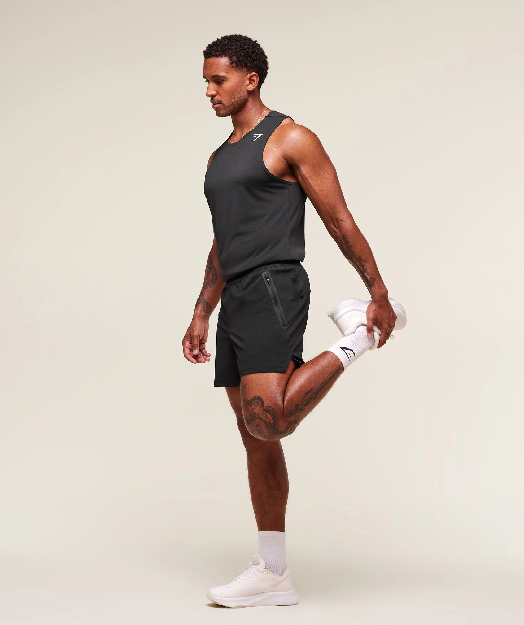 Gymshark Fit Elite 5" Shorts - Black - Image 7